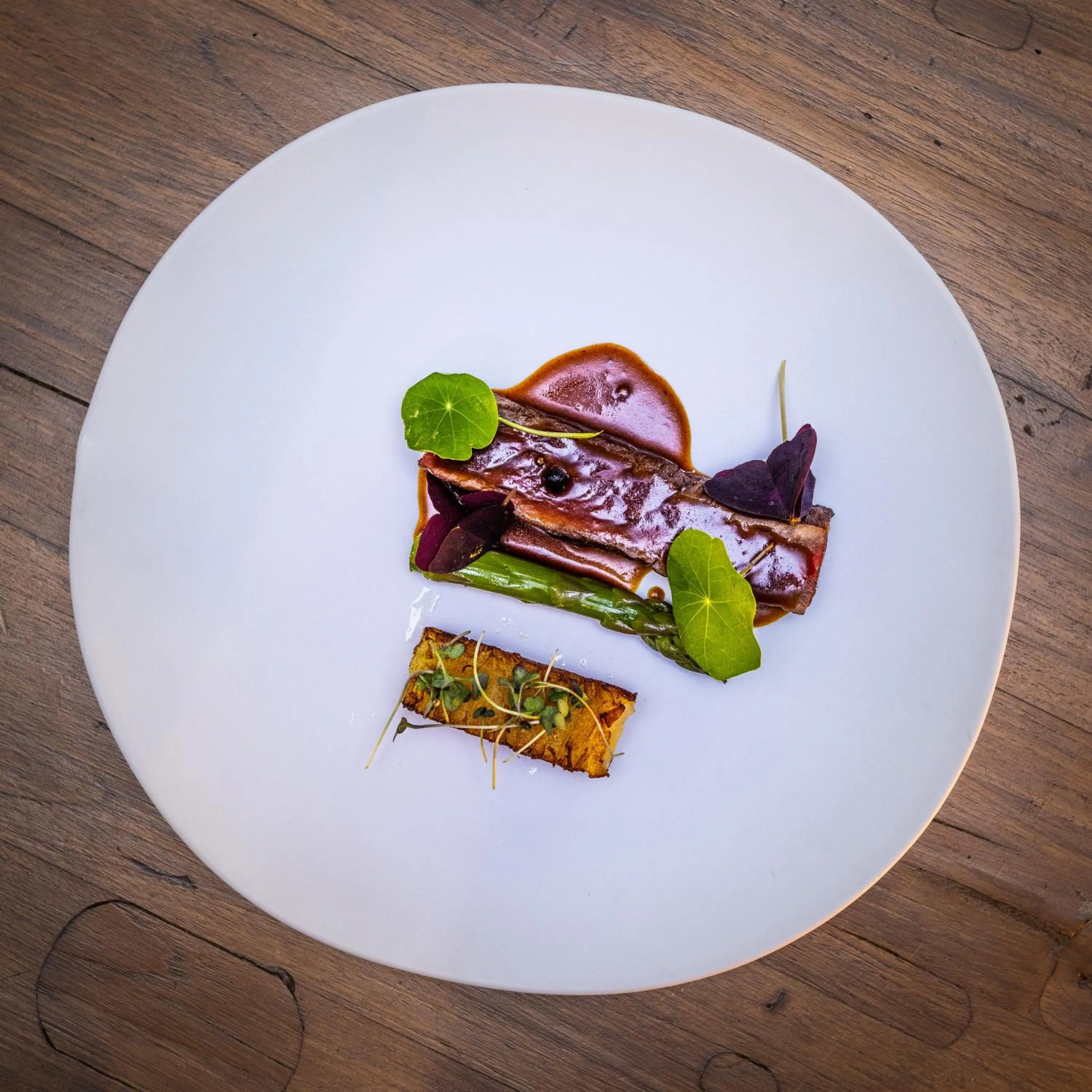 Food and drinks in La Villa Vicha, The Originals Relais