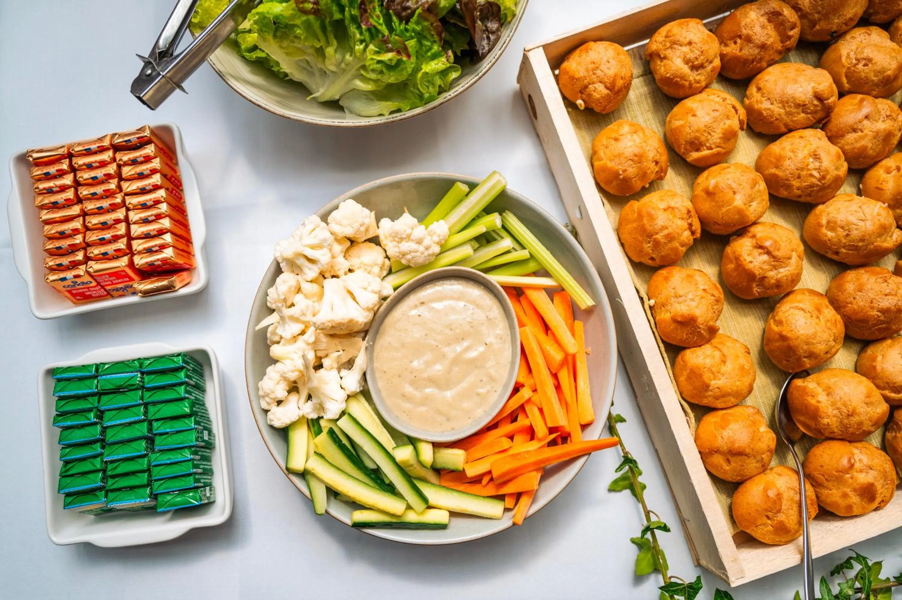 Food and drinks in La Villa Vicha, The Originals Relais