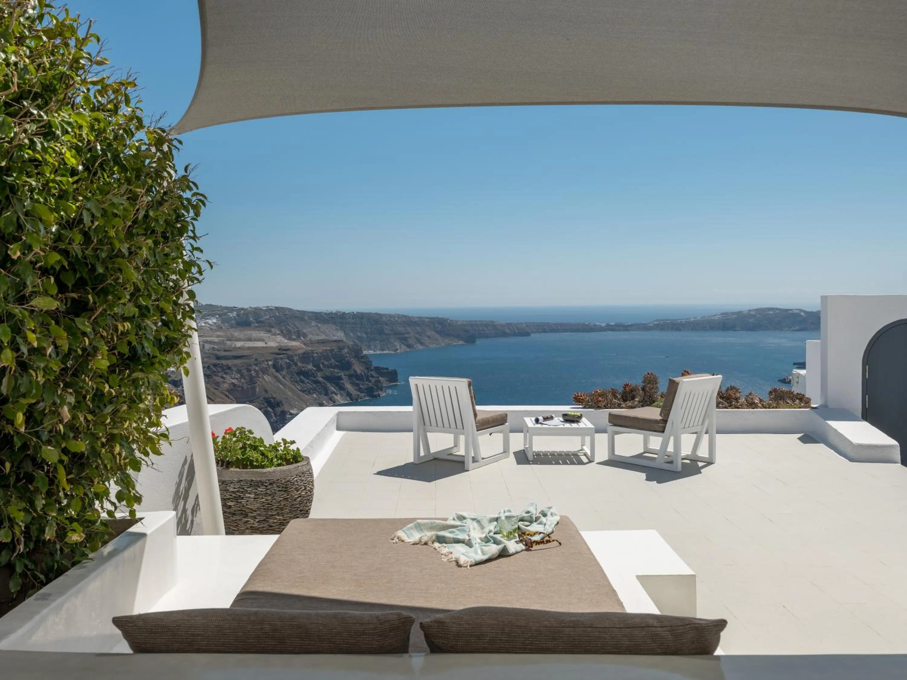 Patio in Honeymoon Petra Villas