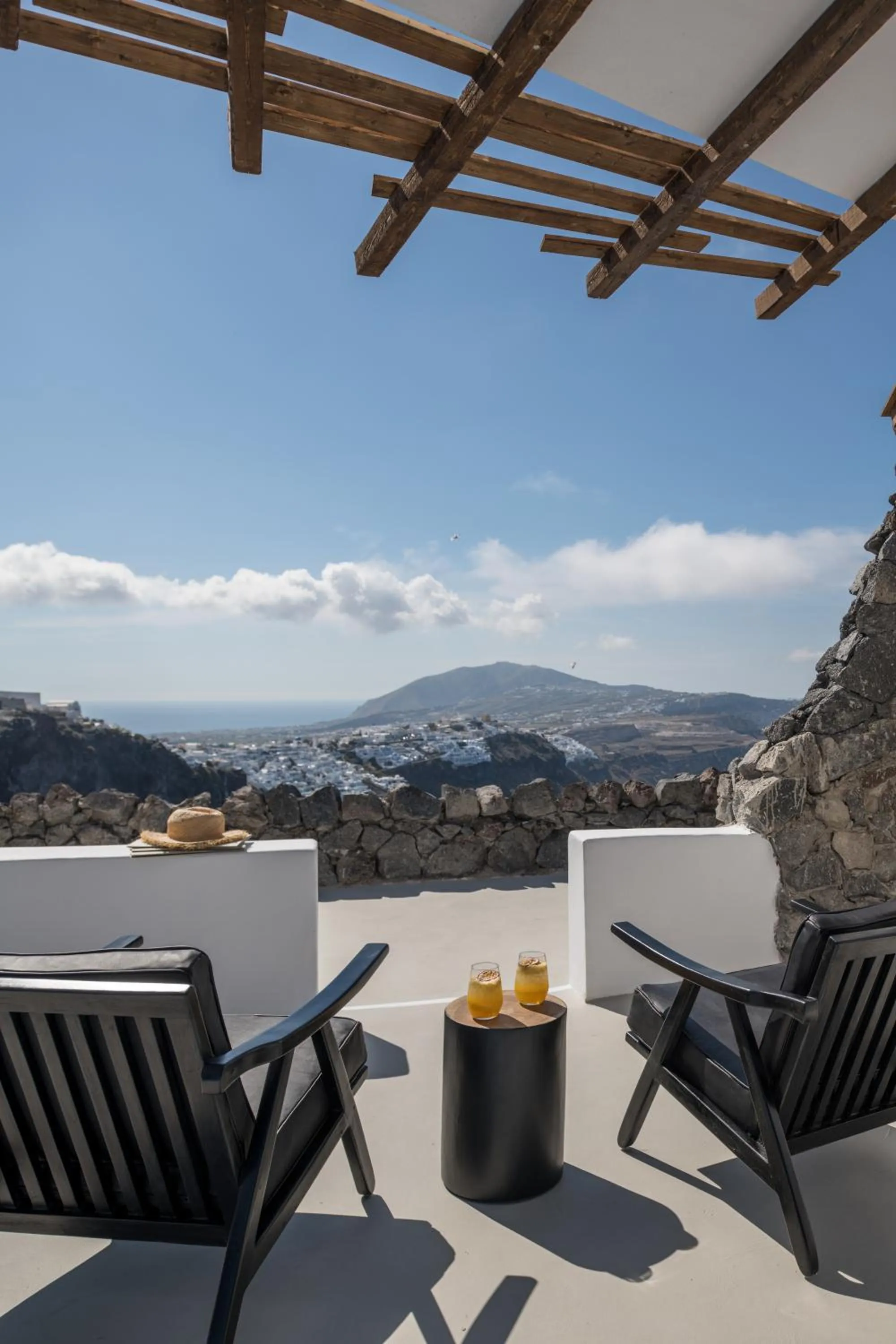 Balcony/Terrace in Honeymoon Petra Villas