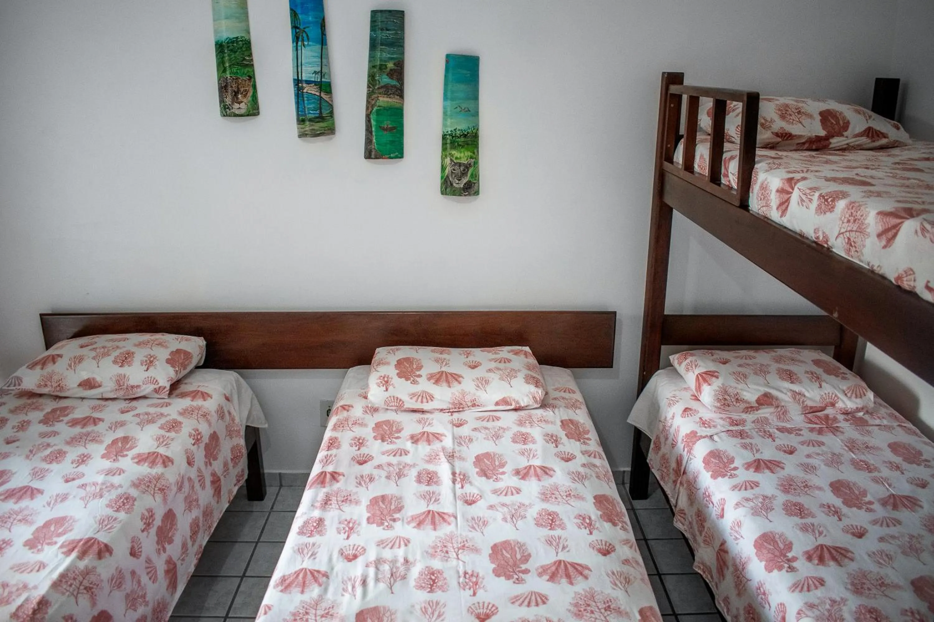 Bed in Hotel Pousada Estacao Do Sol Natal