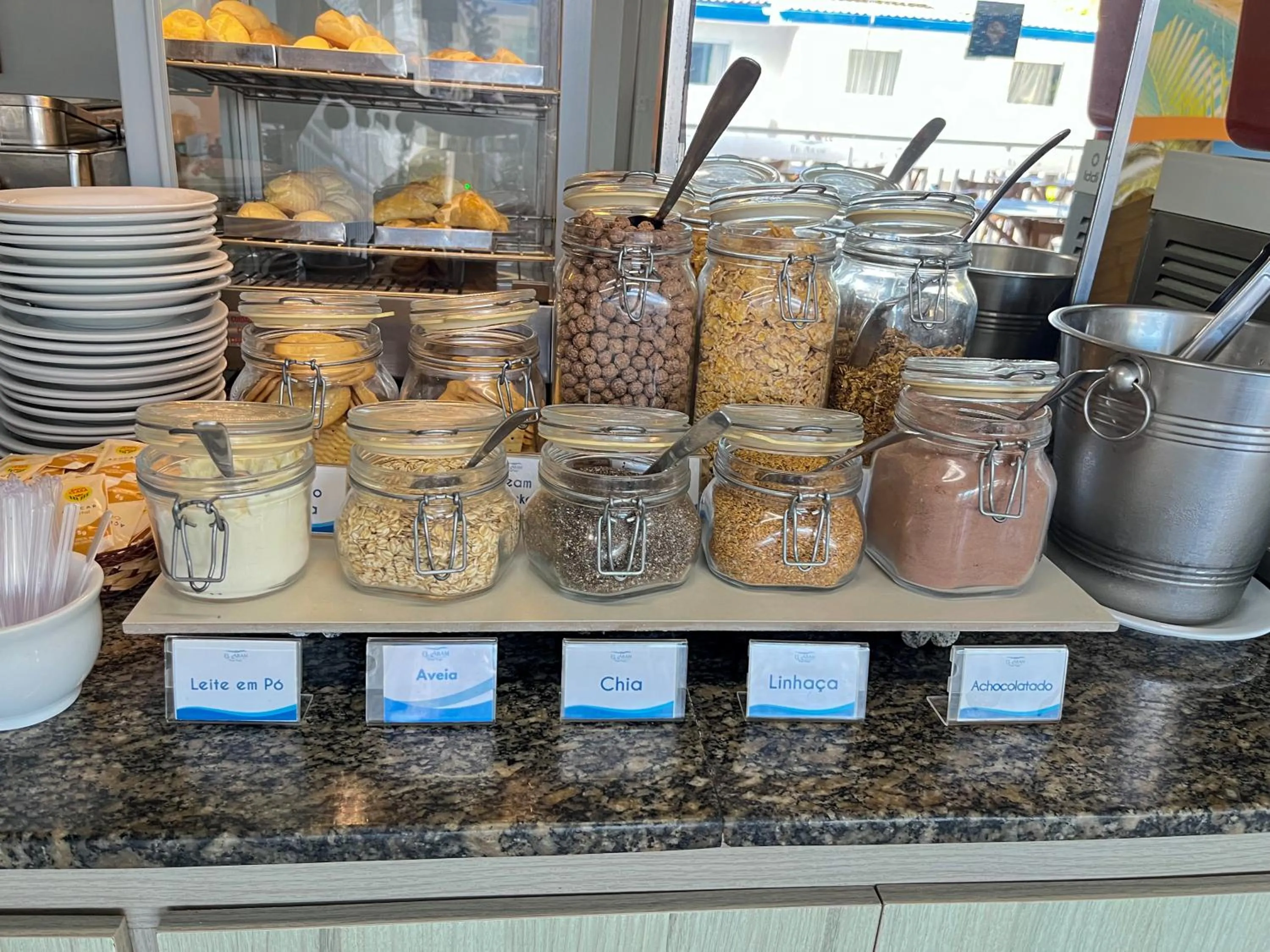 Breakfast in El Aram Ponta Negra