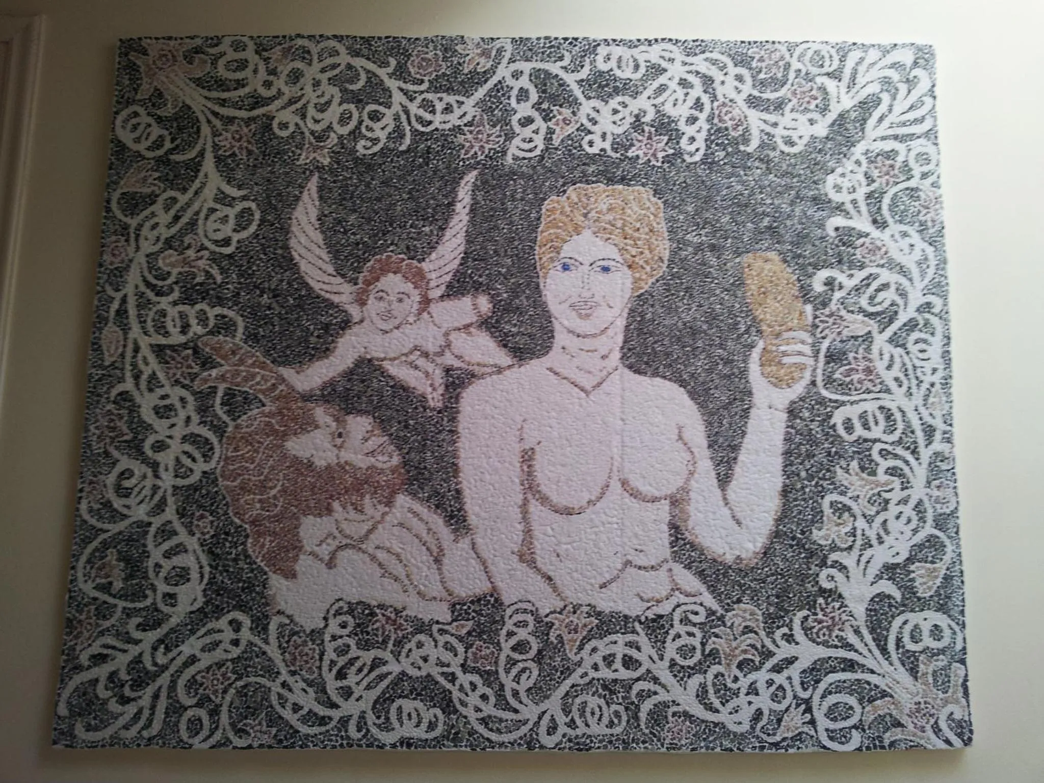 Decorative detail in Hotel Apollon