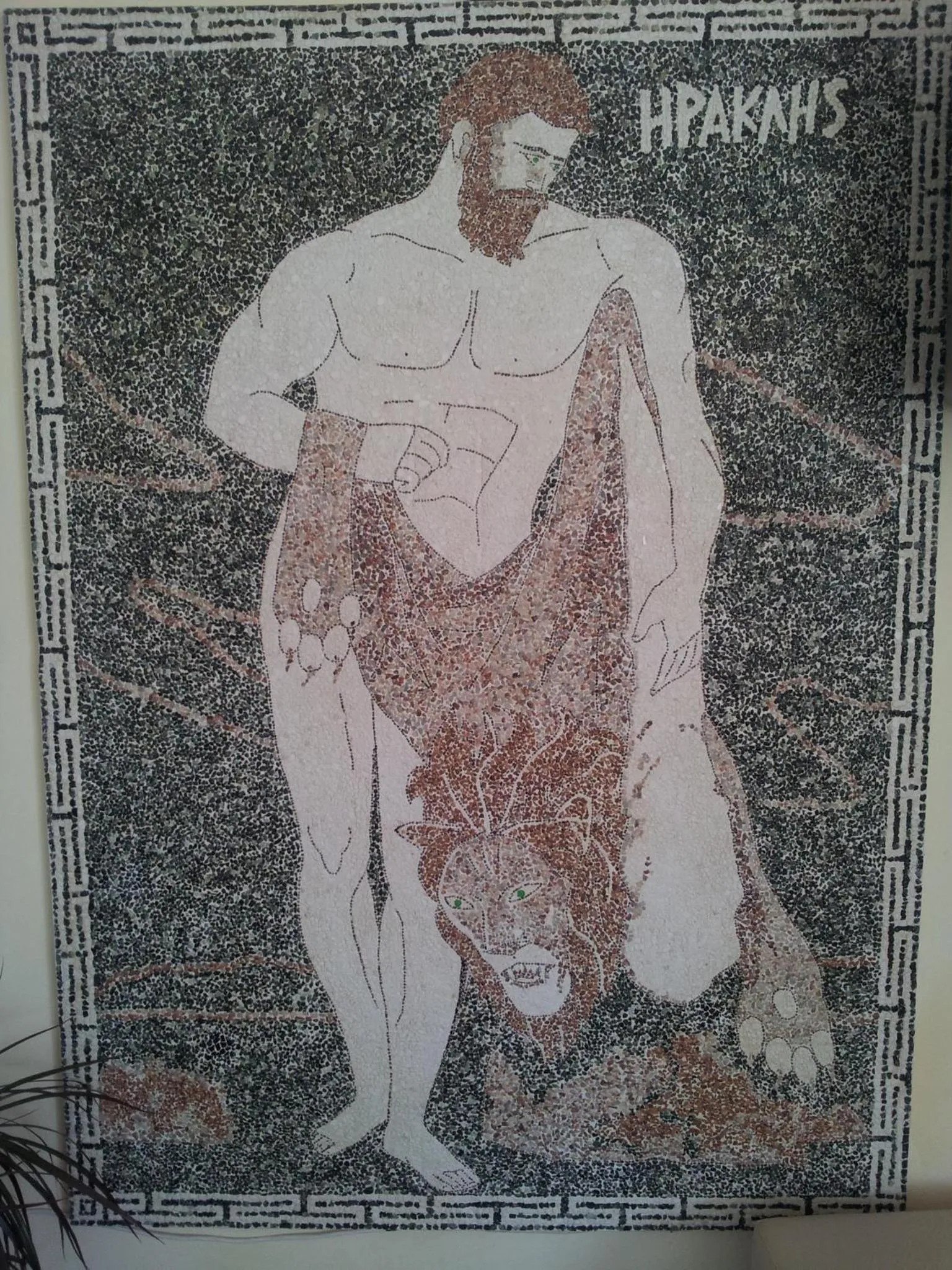 Decorative detail in Hotel Apollon