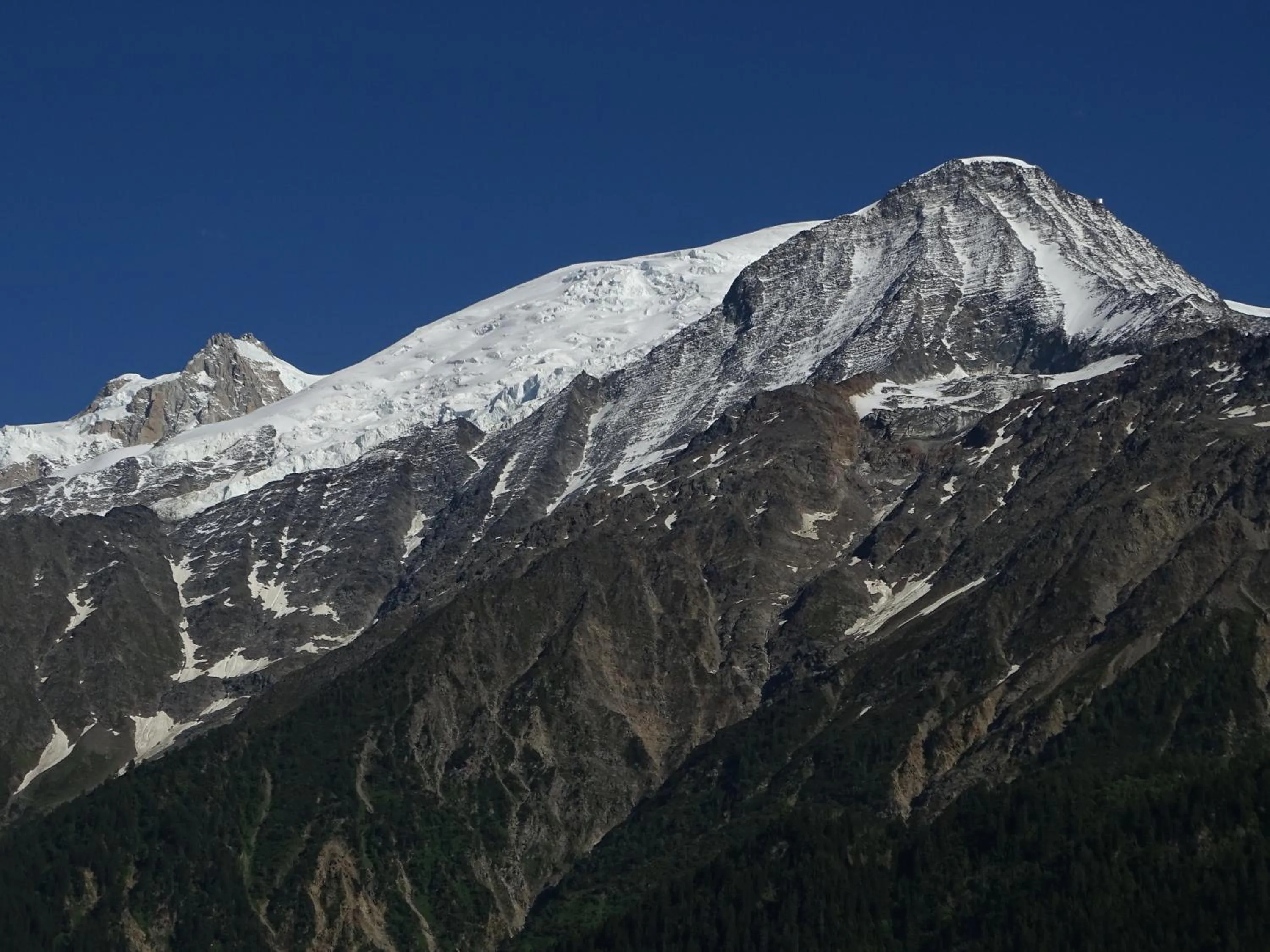 Mountain view in Chalet La Barme Les Houches Vallée de Chamonix