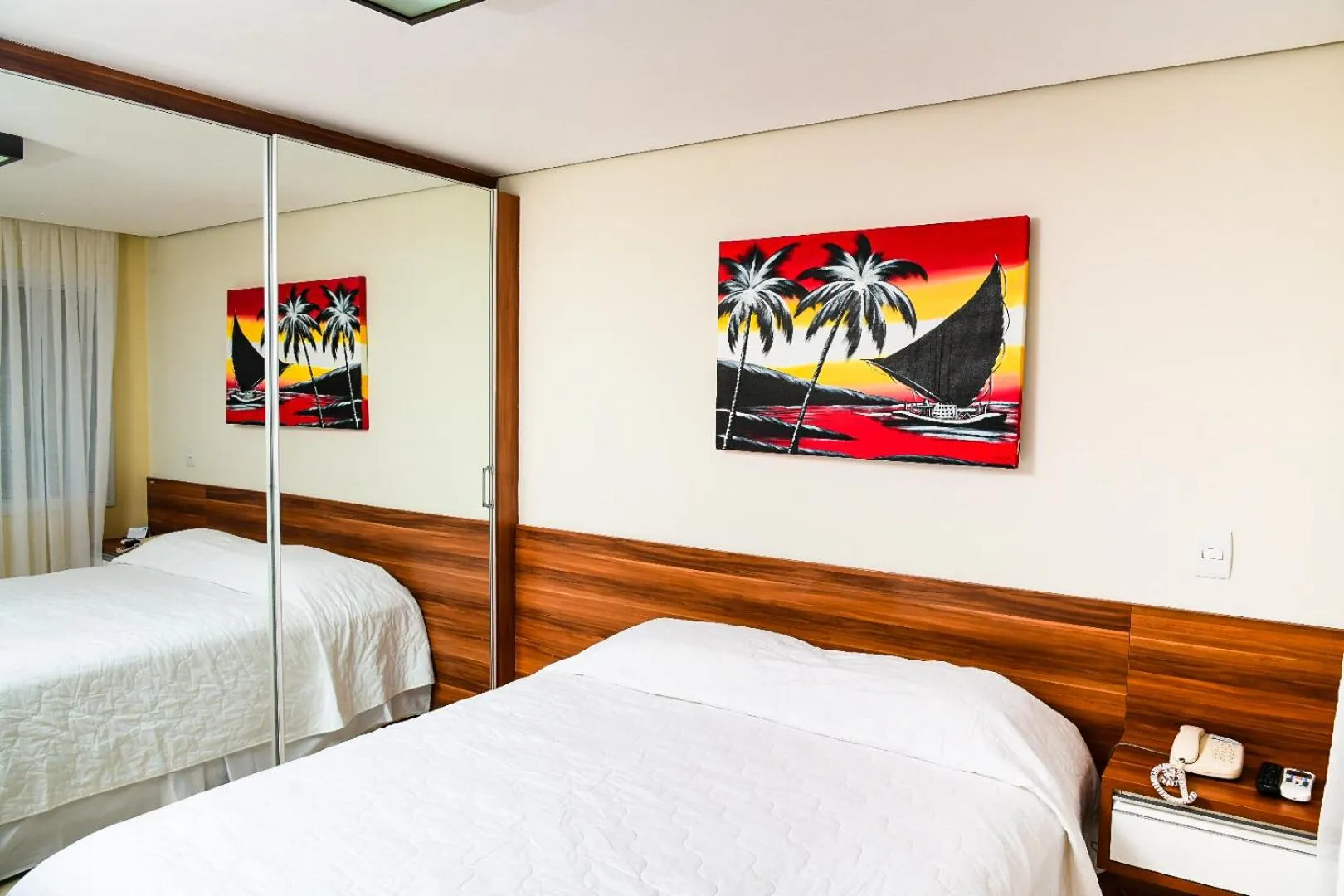 Bed in Aquaria Natal Hotel