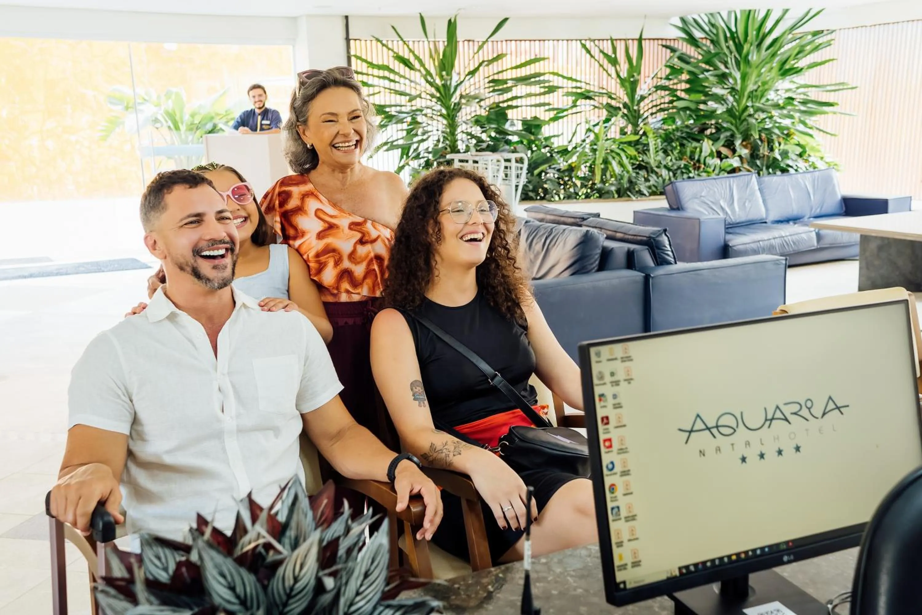 Lobby or reception in Aquaria Natal Hotel