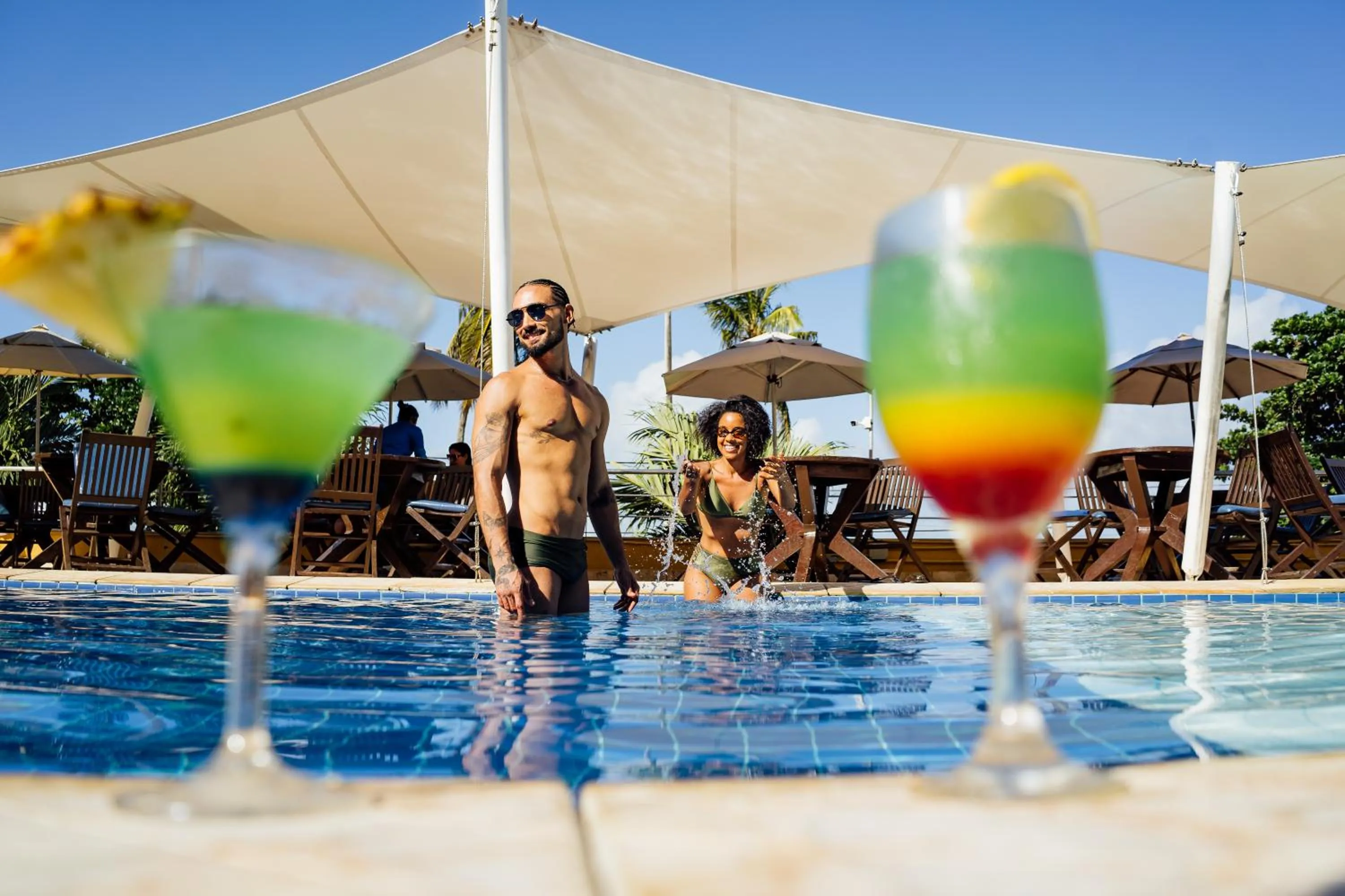 Swimming pool in Aquaria Natal Hotel