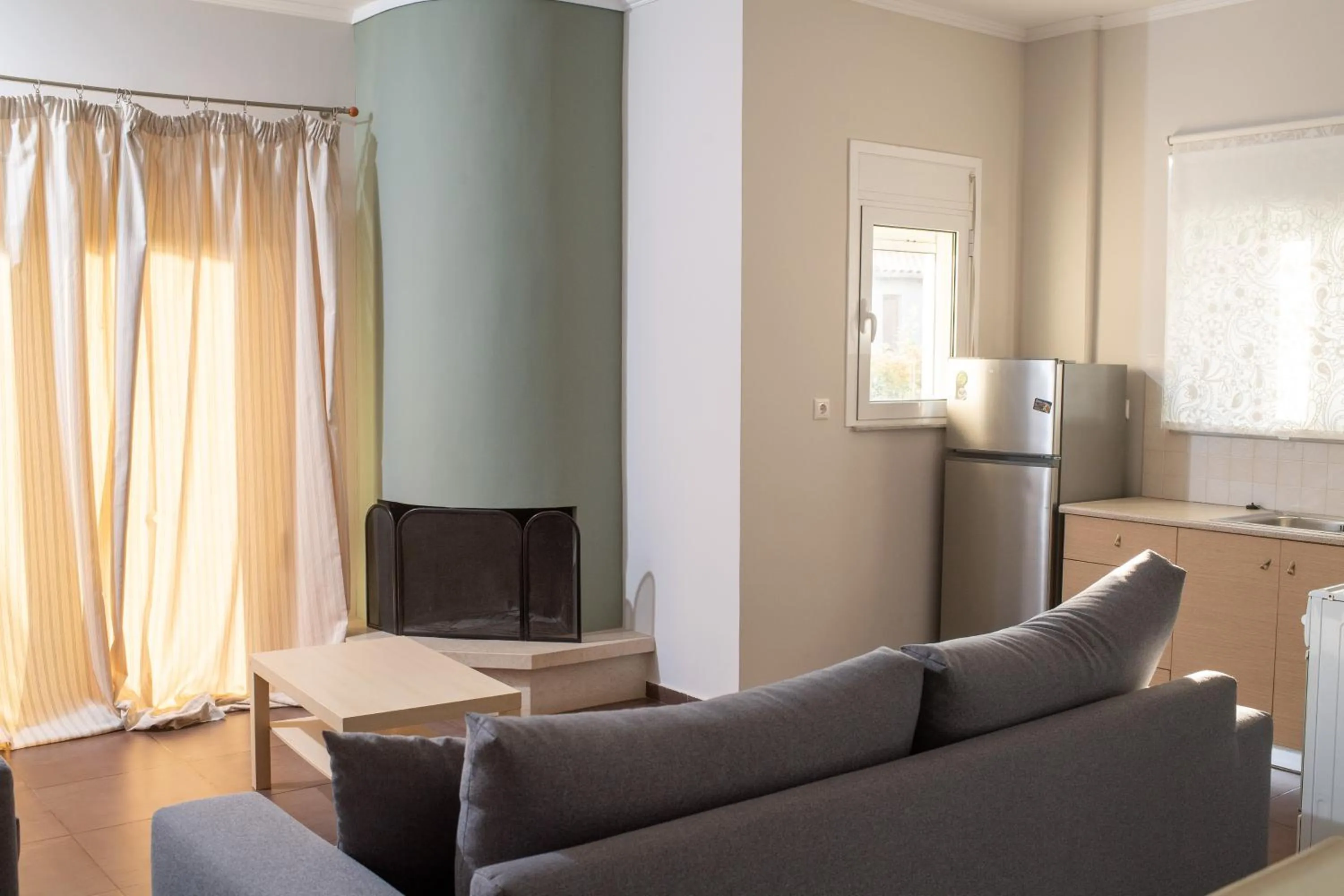 Living room in Alkistis Hotel