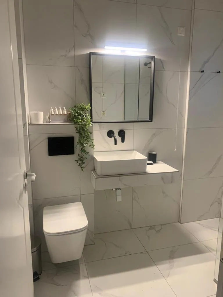 Bathroom in Alkistis Hotel