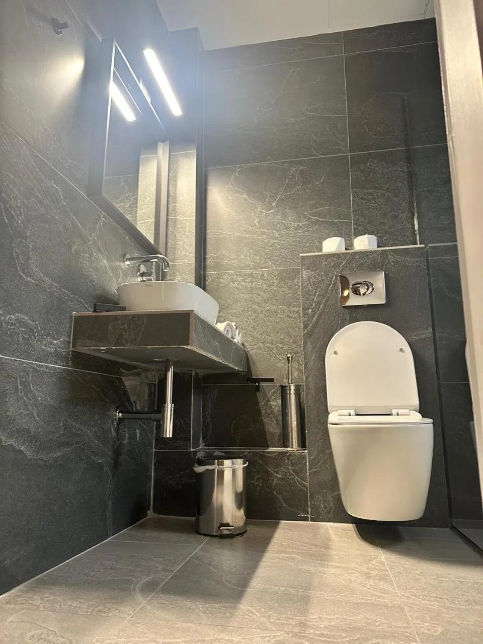 Bathroom in Alkistis Hotel