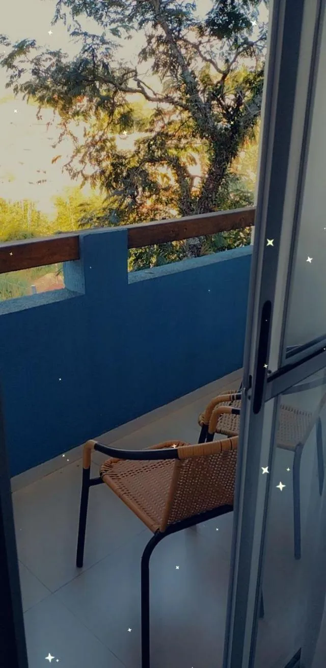 Balcony/Terrace in Pousada TOP Mairiporã