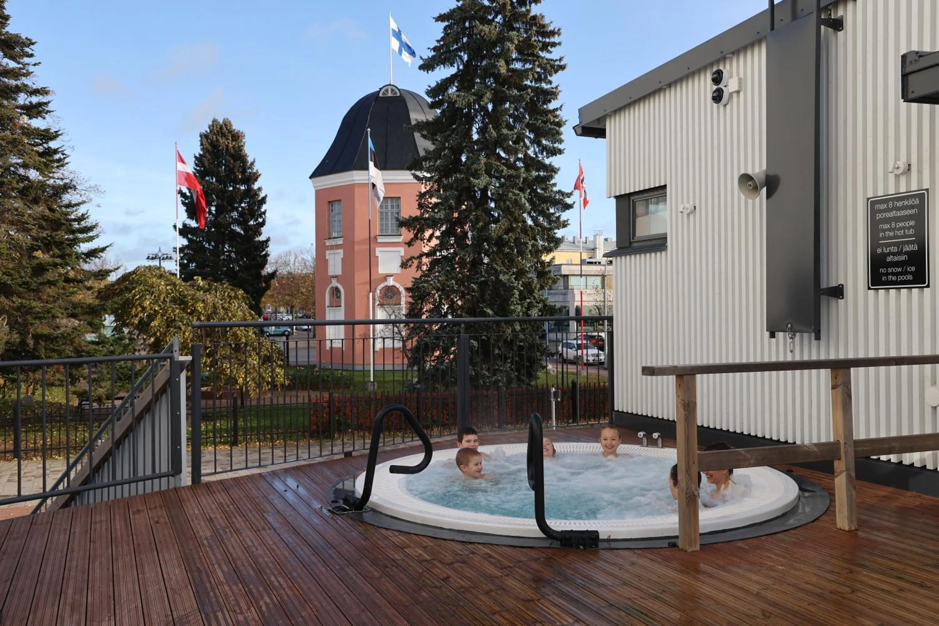 Swimming pool in SpaHotel Hamina