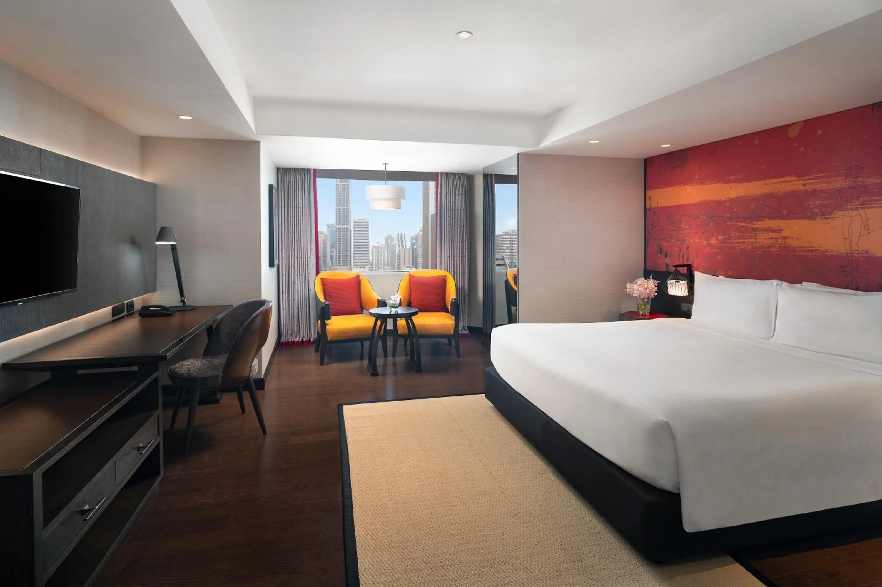 Bedroom, Bed in Mercure Bangkok Sukhumvit 11