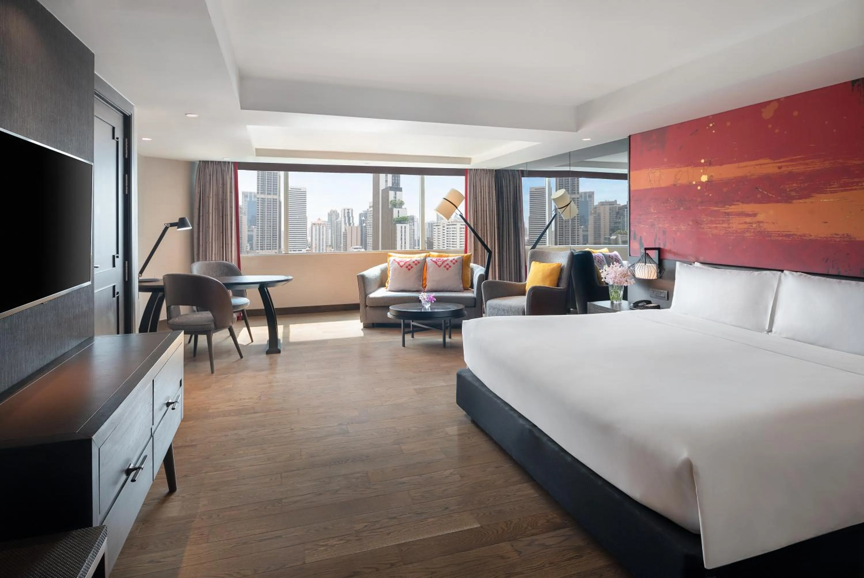 Bedroom, Bed in Mercure Bangkok Sukhumvit 11