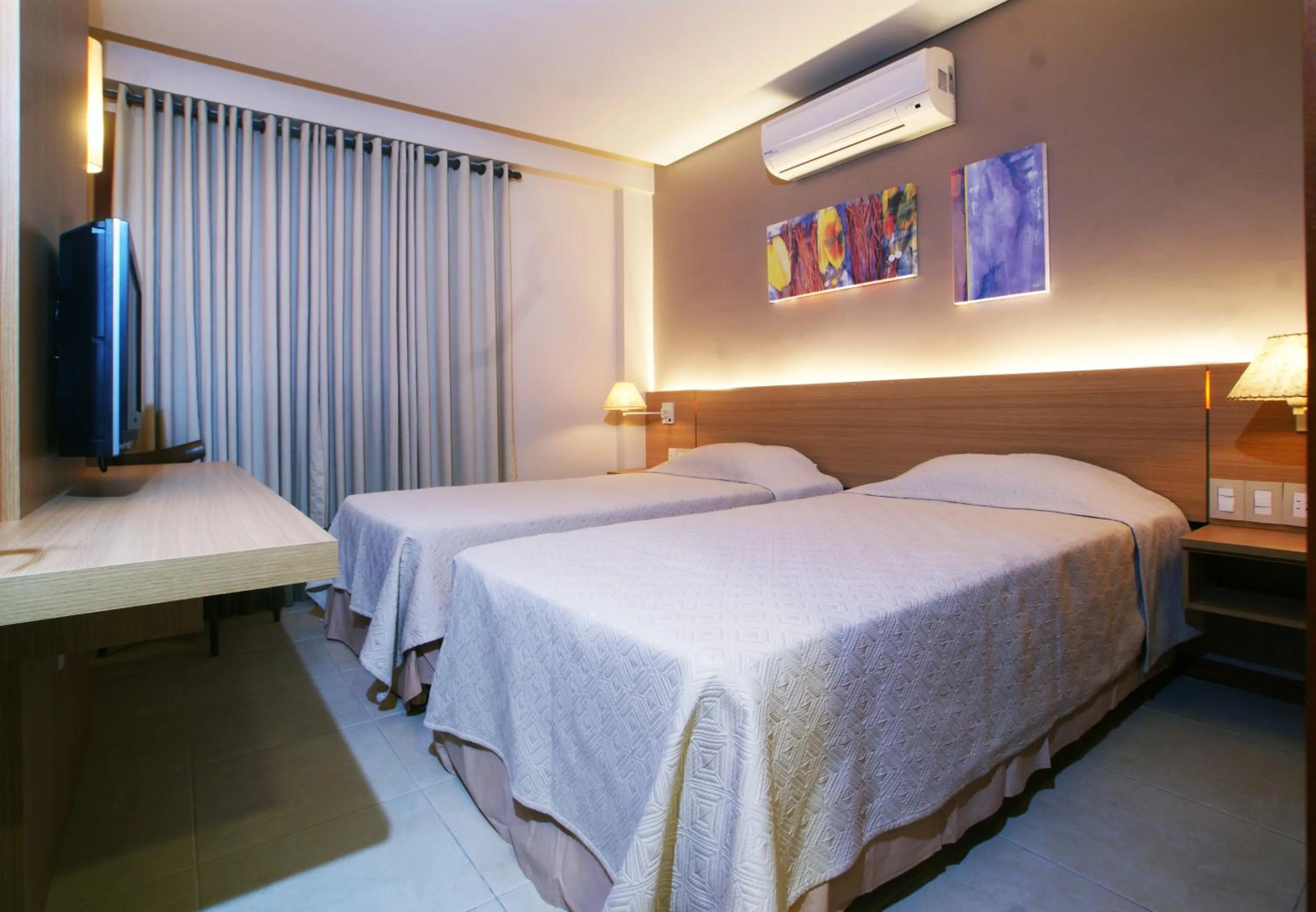 Bed in Kariri Beach Hotel