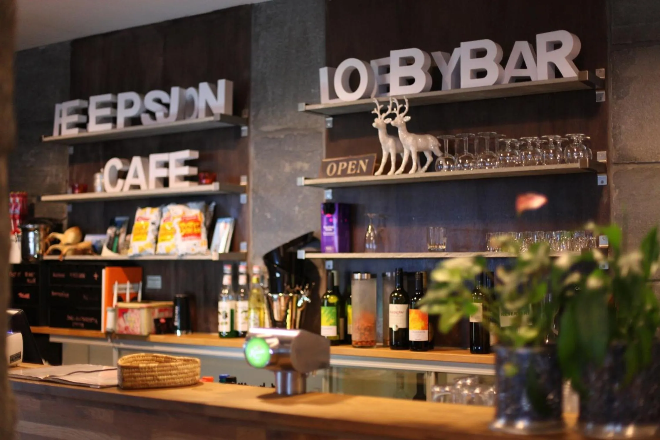 Lobby or reception in Hordatun Hotel