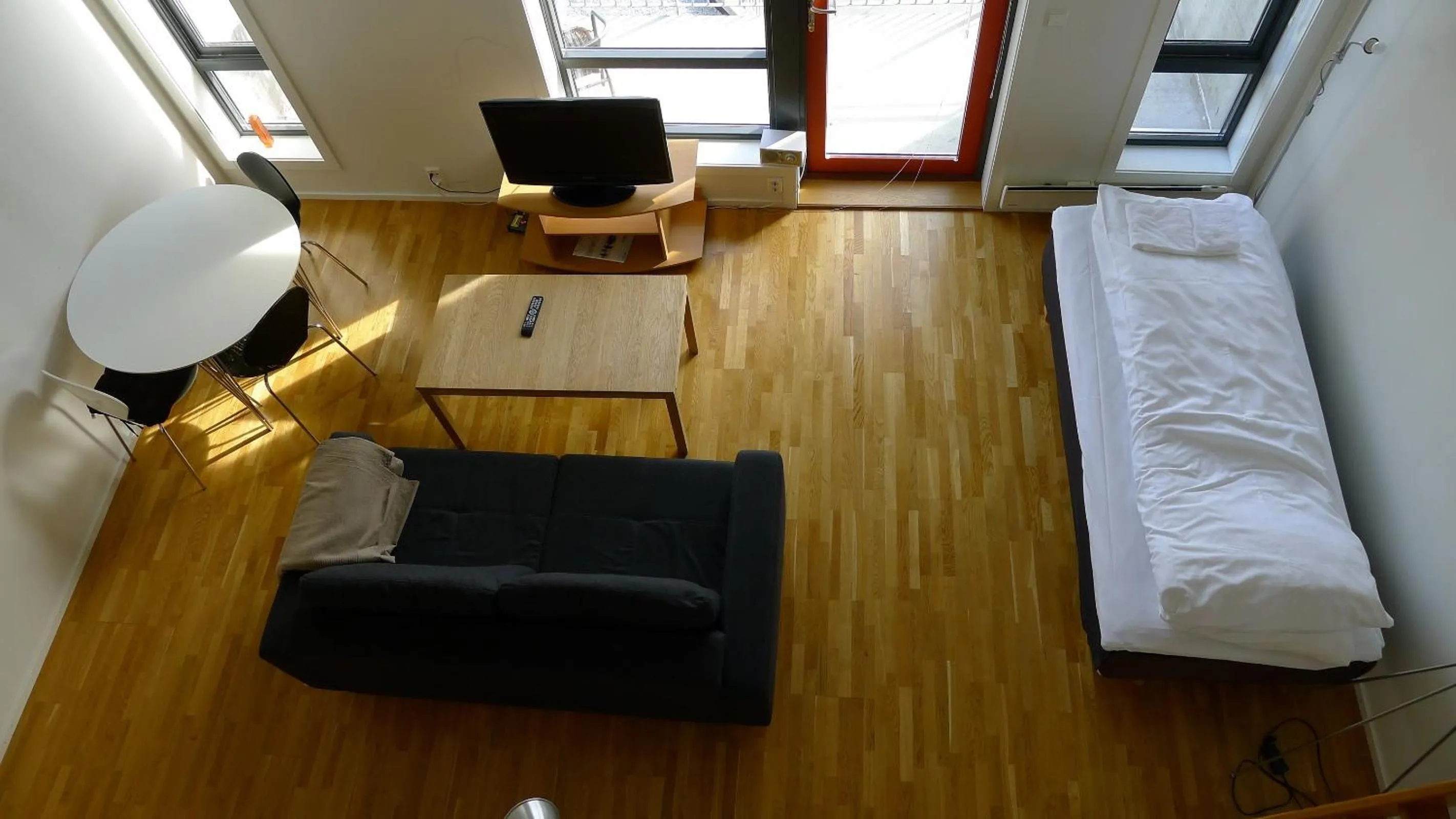 Bed in Hordatun Hotel