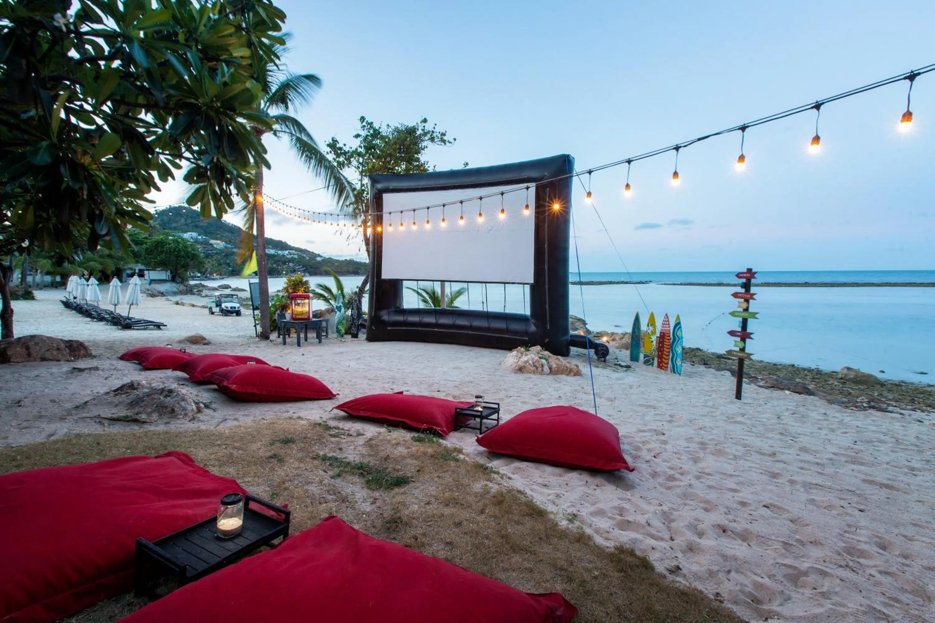 Natural landscape in Anantara Lawana Koh Samui Resort