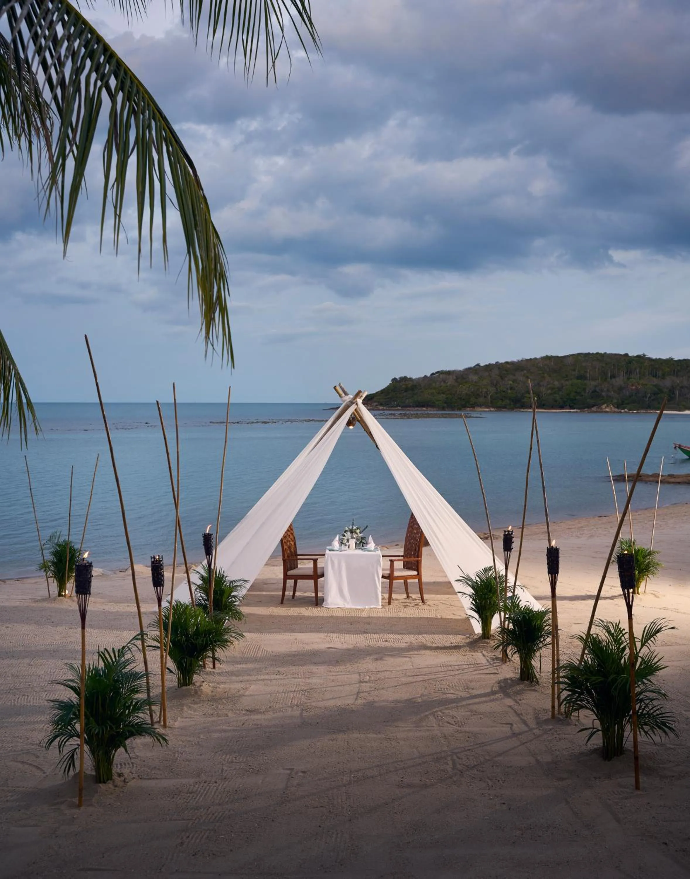 Natural landscape in Anantara Lawana Koh Samui Resort