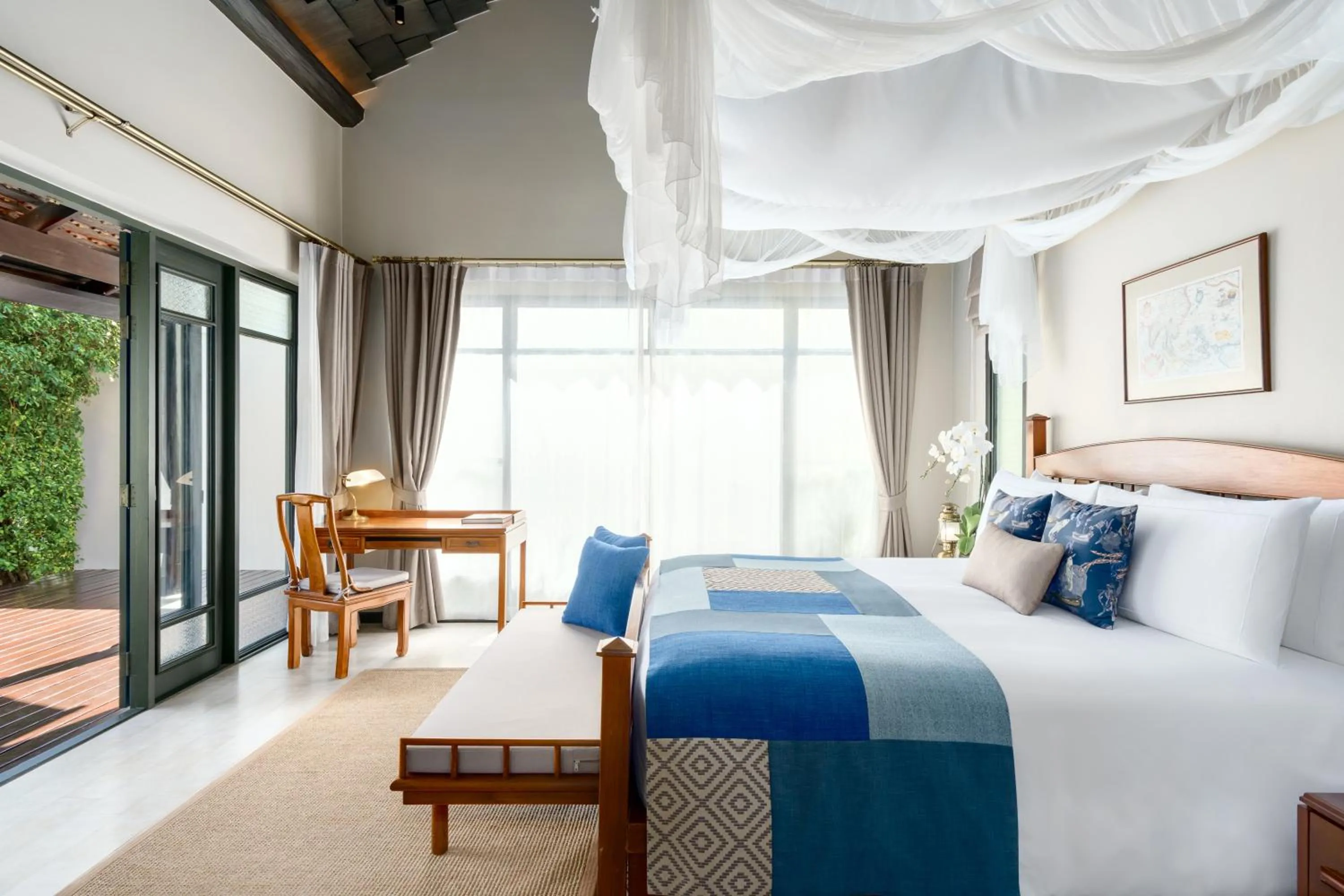 Photo of the whole room, Bed in Anantara Lawana Koh Samui Resort