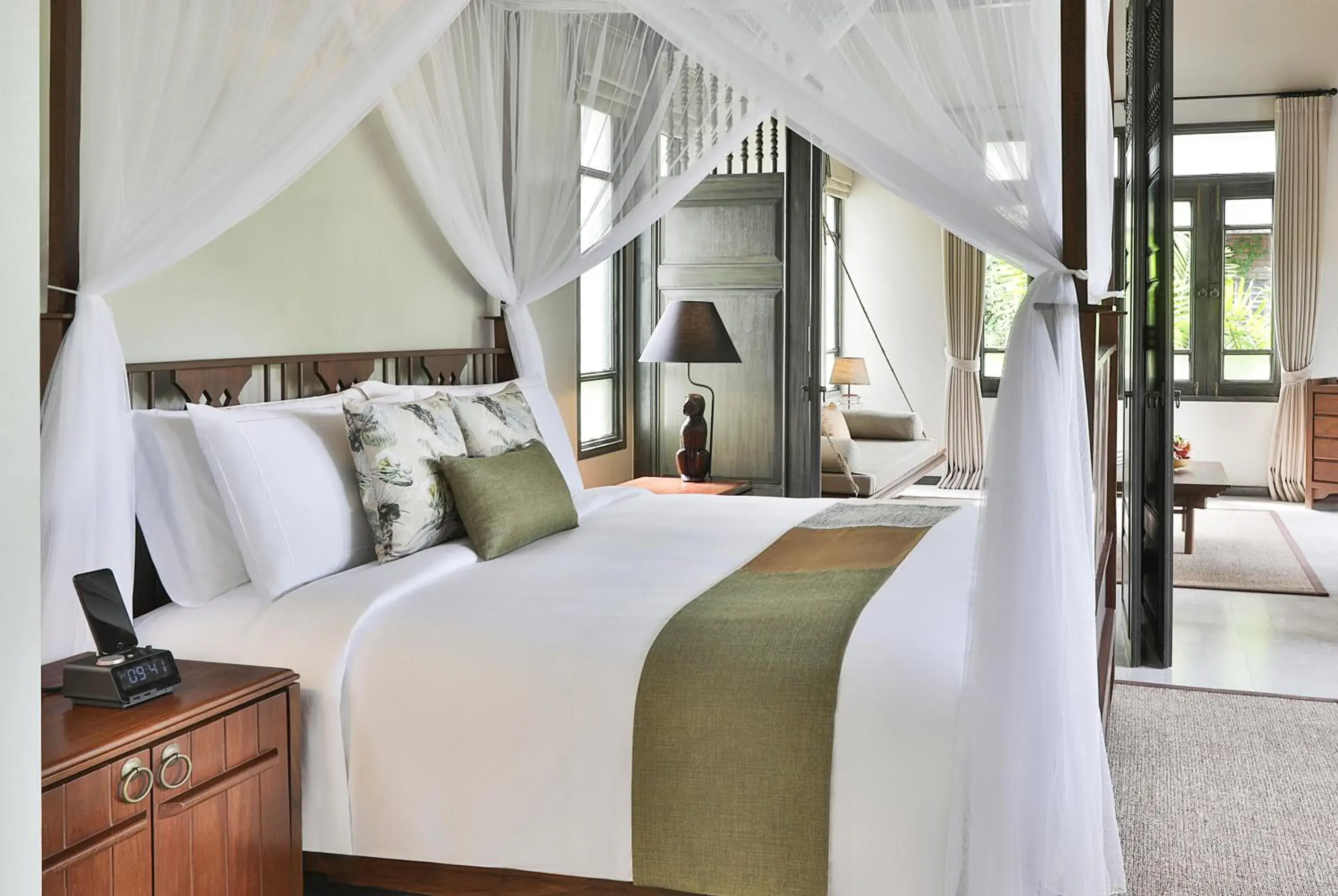 Bedroom, Bed in Anantara Lawana Koh Samui Resort Bedroom, Bed in Anantara Lawana Koh Samui Resort