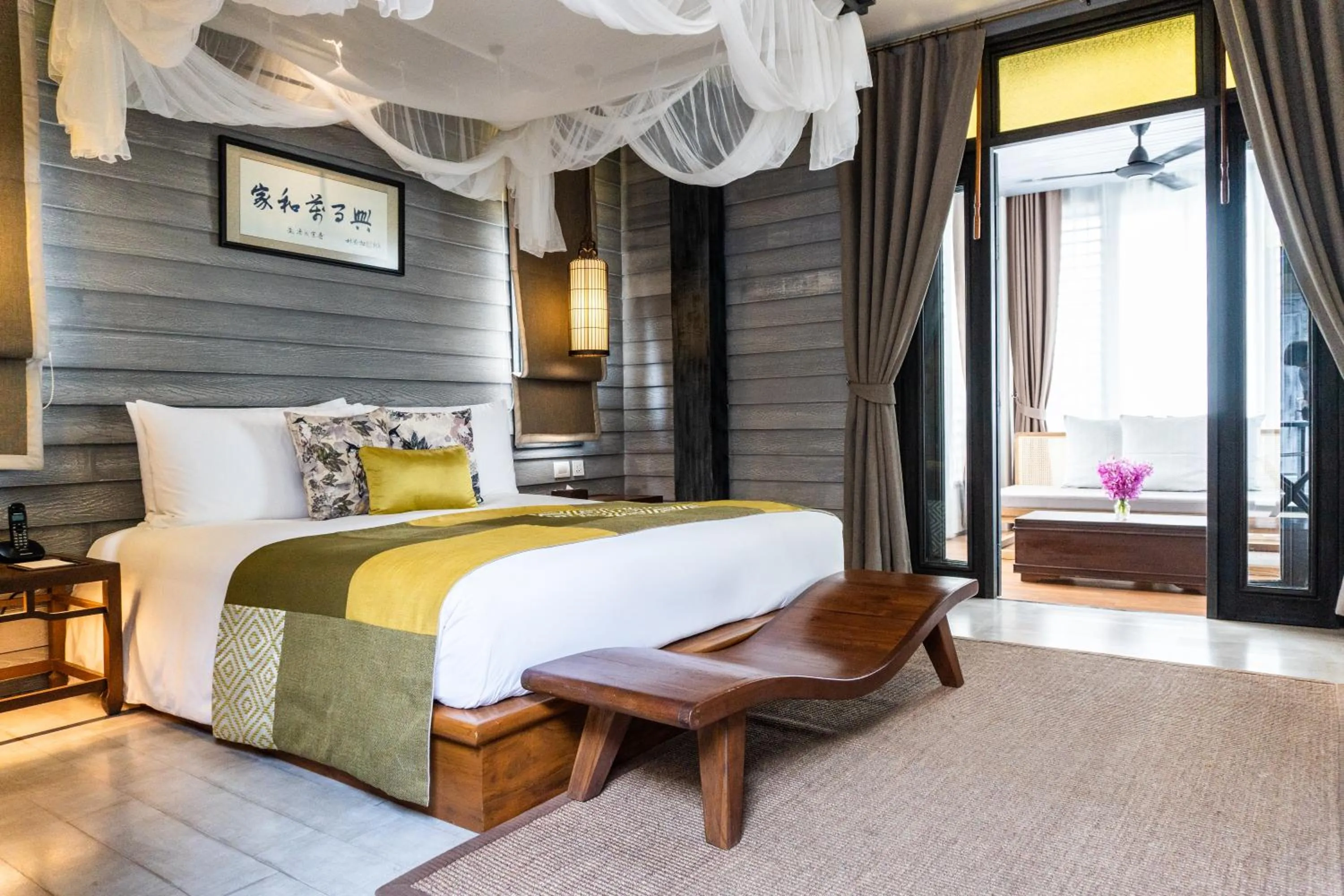 Bedroom, Bed in Anantara Lawana Koh Samui Resort