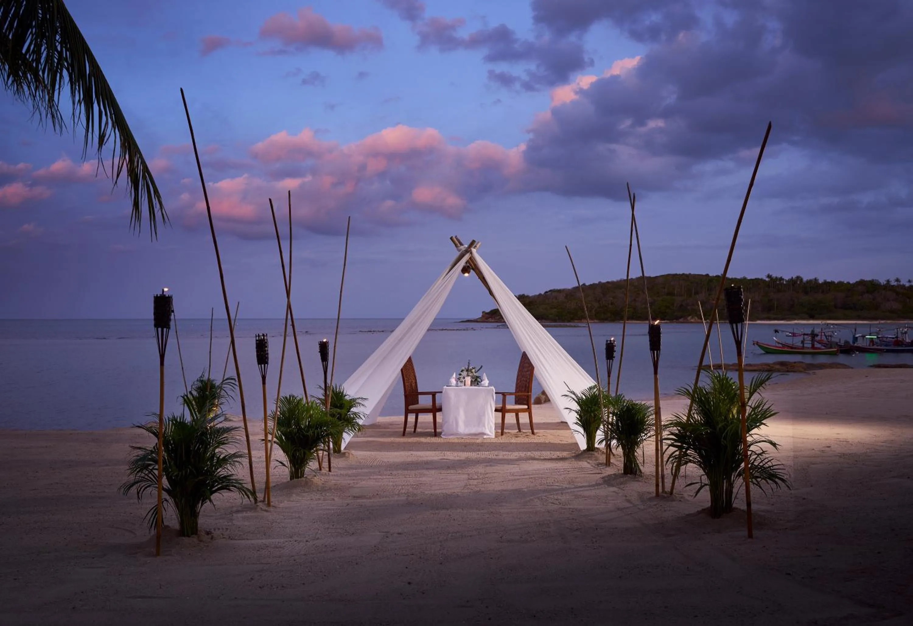 Natural landscape in Anantara Lawana Koh Samui Resort