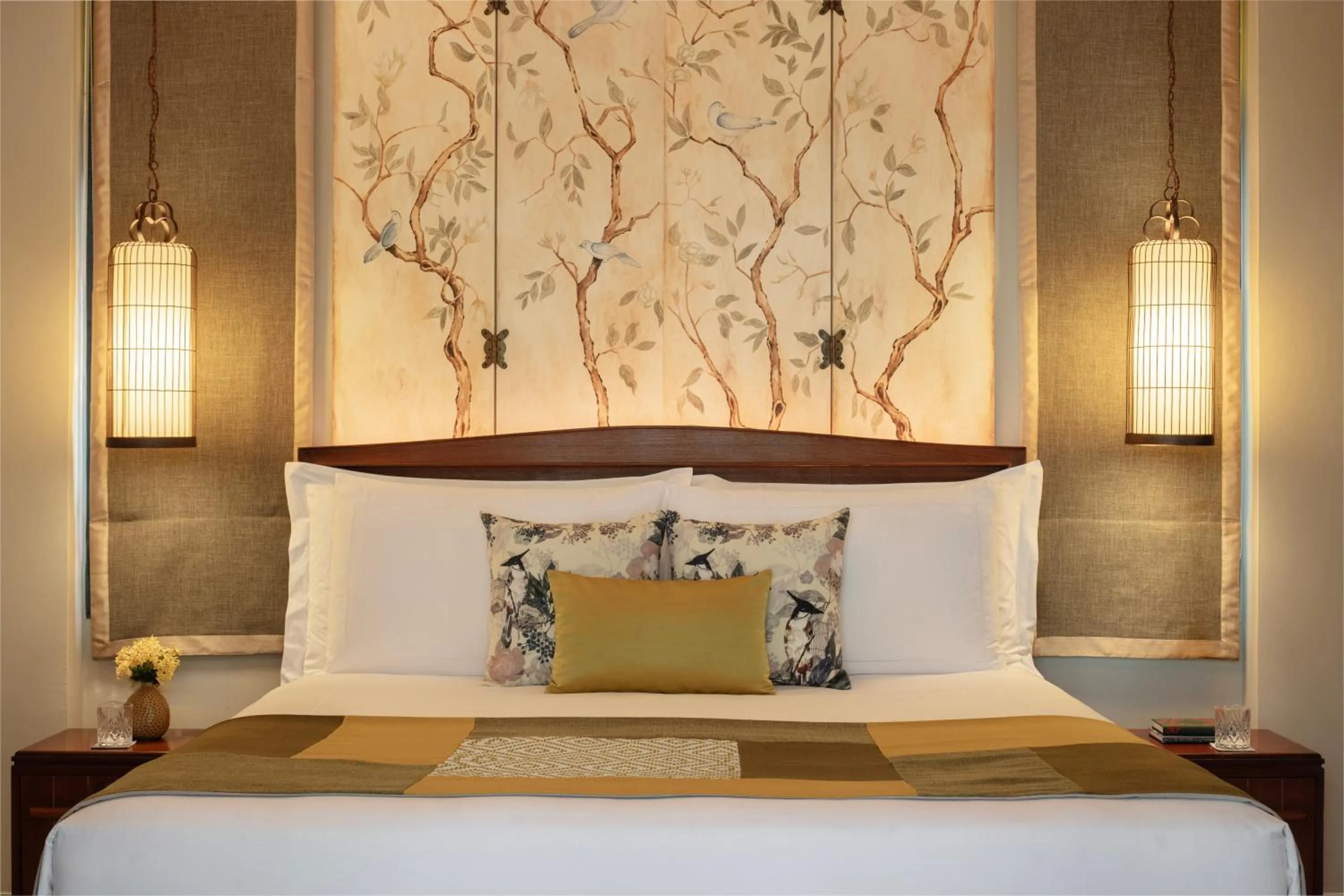 Bedroom, Bed in Anantara Lawana Koh Samui Resort