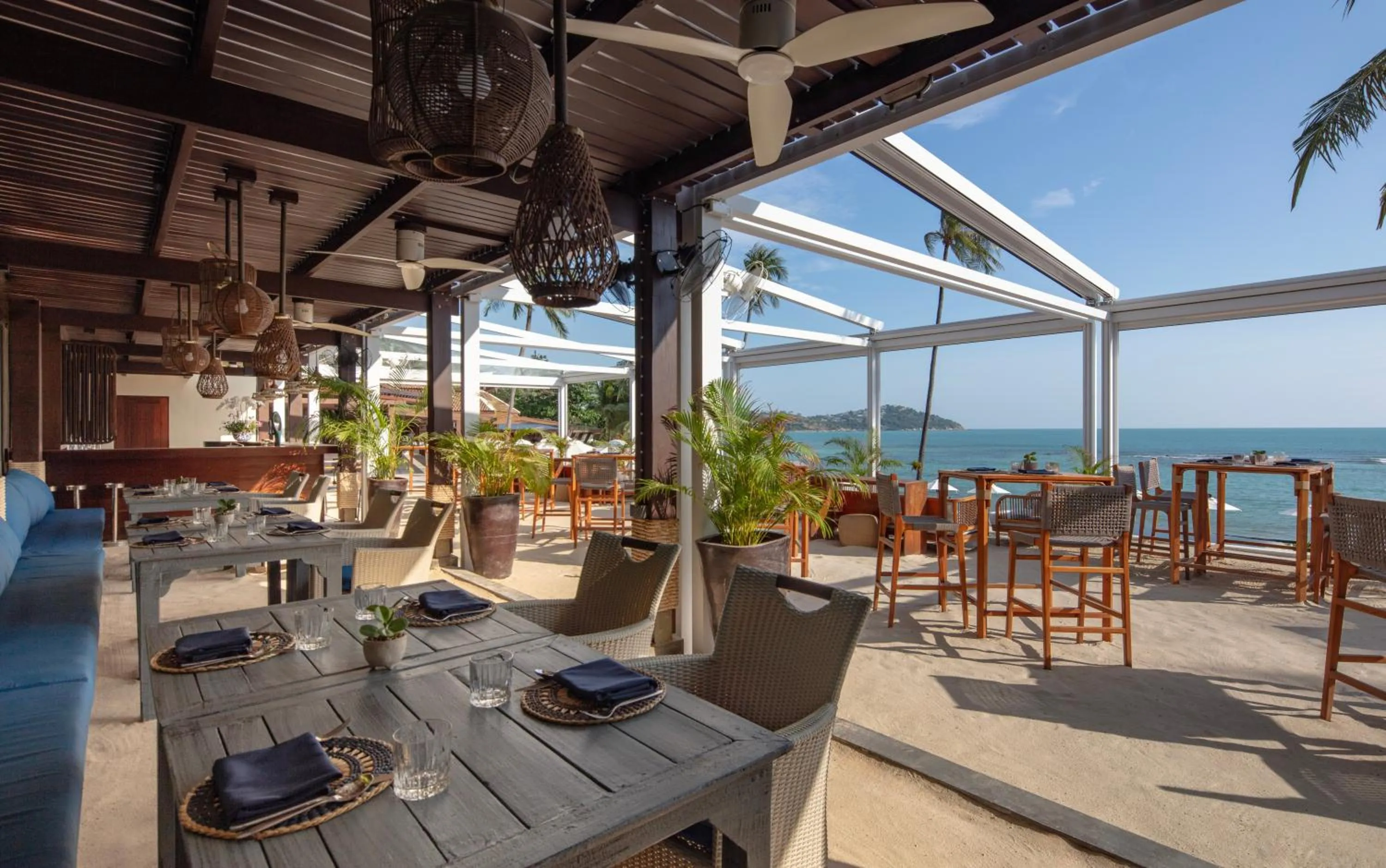 Patio in Anantara Lawana Koh Samui Resort