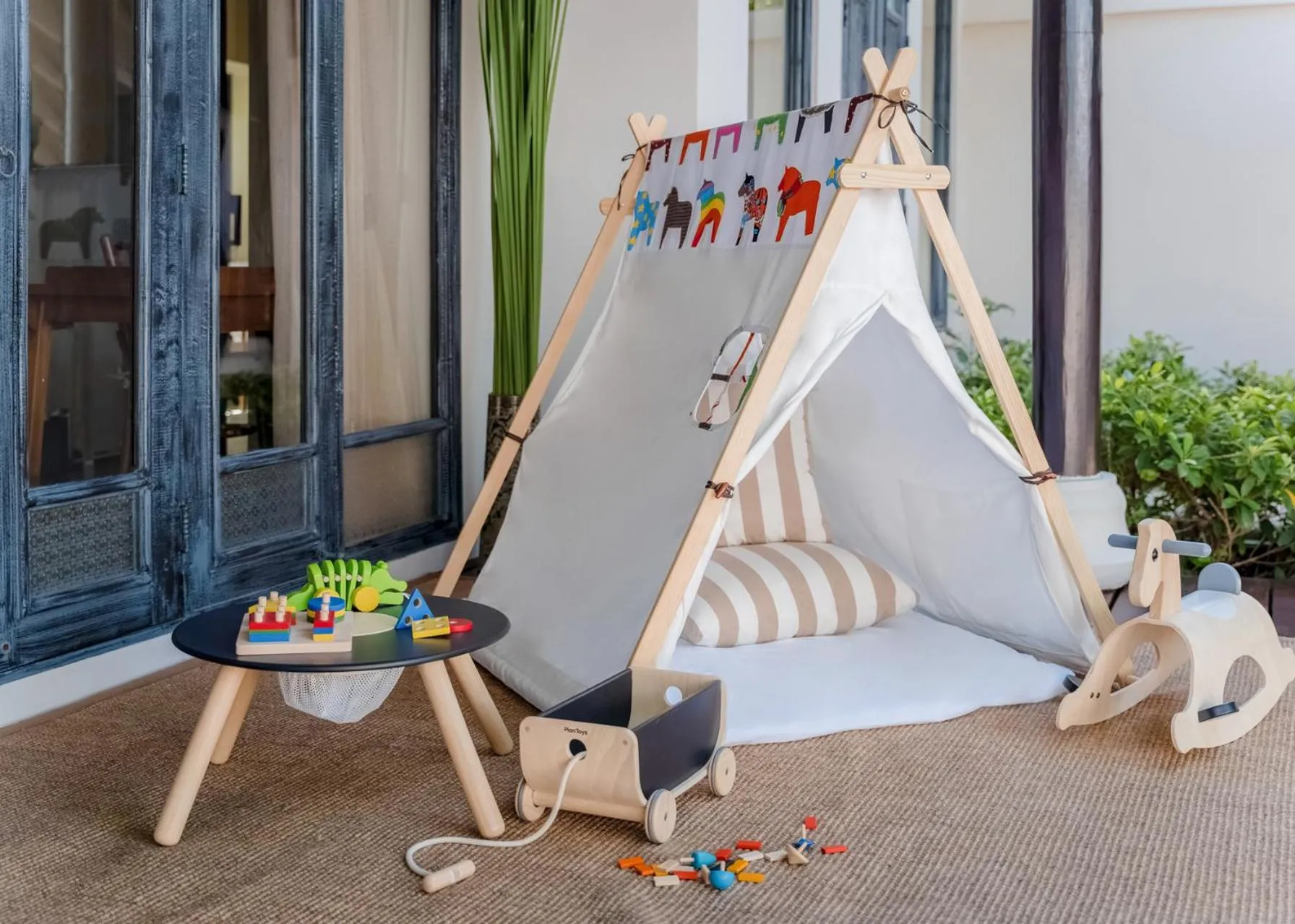 children in Anantara Lawana Koh Samui Resort