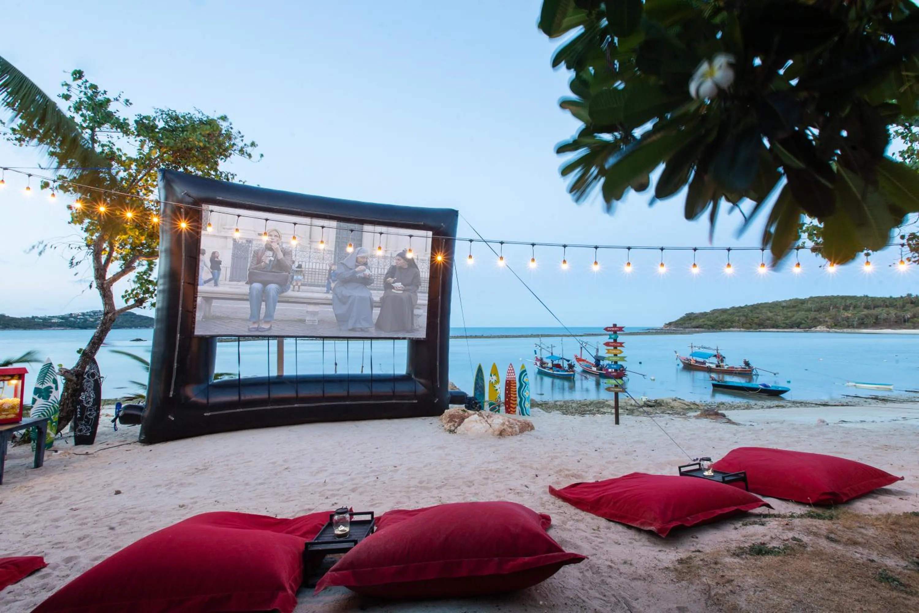 Natural landscape in Anantara Lawana Koh Samui Resort