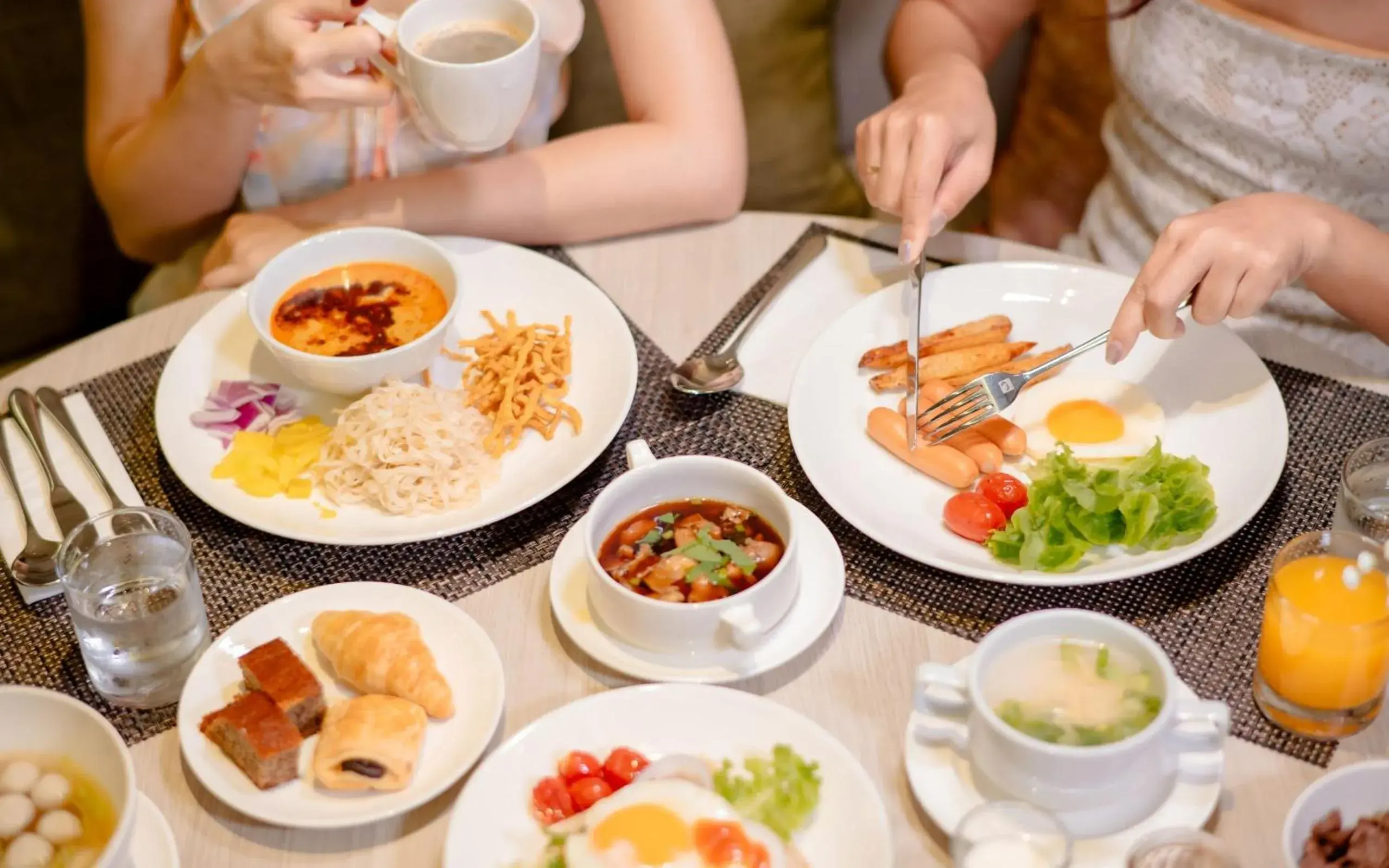 Breakfast in Dusit Princess Chiang Mai Breakfast in Dusit Princess Chiang Mai