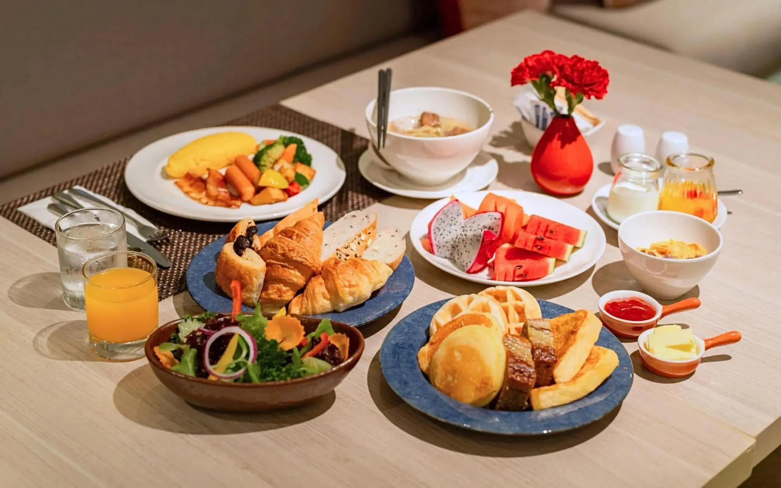 Breakfast in Dusit Princess Chiang Mai Breakfast in Dusit Princess Chiang Mai