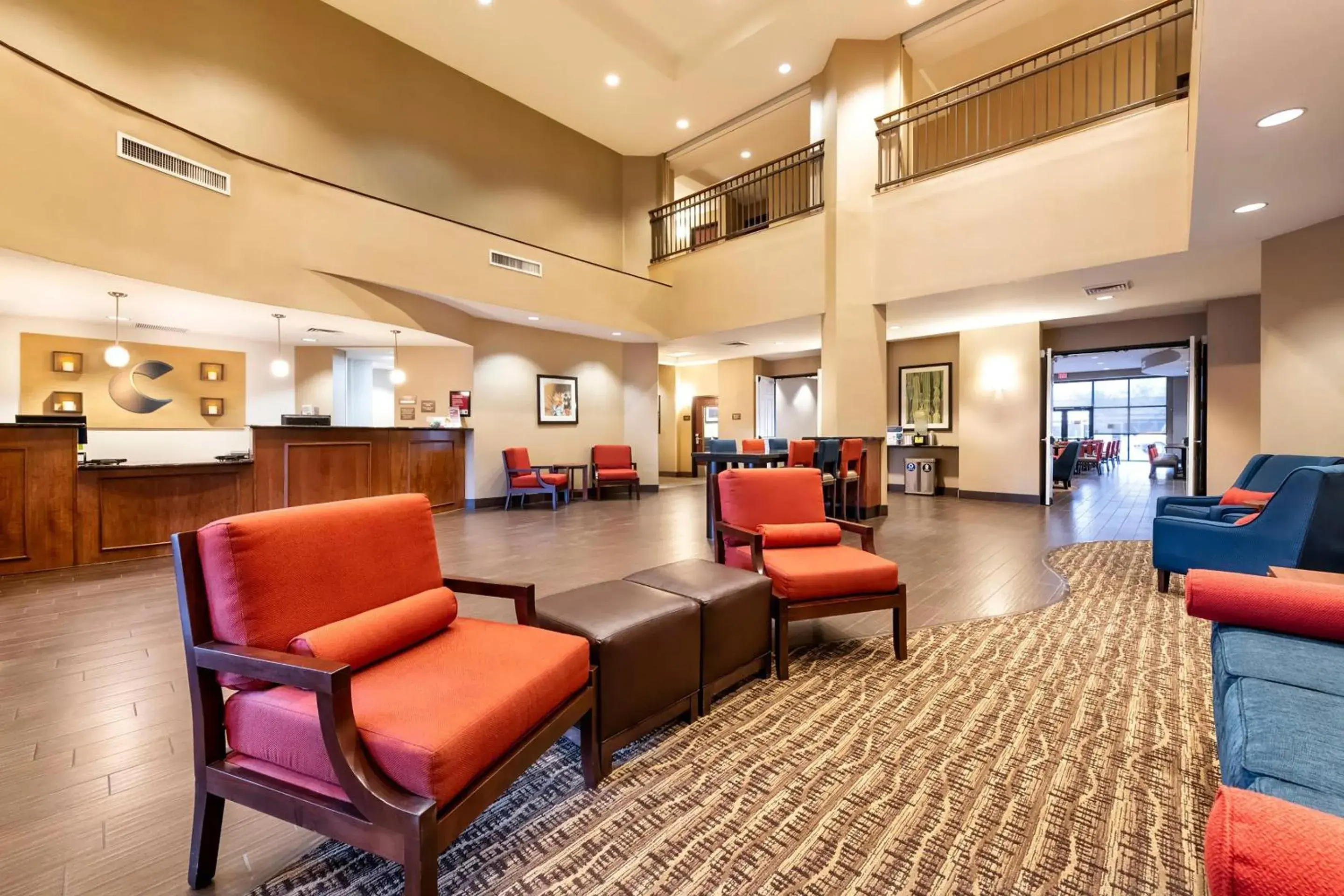 Lobby or reception in Comfort Suites Goodyear-West Phoenix Lobby or reception in Comfort Suites Goodyear-West Phoenix