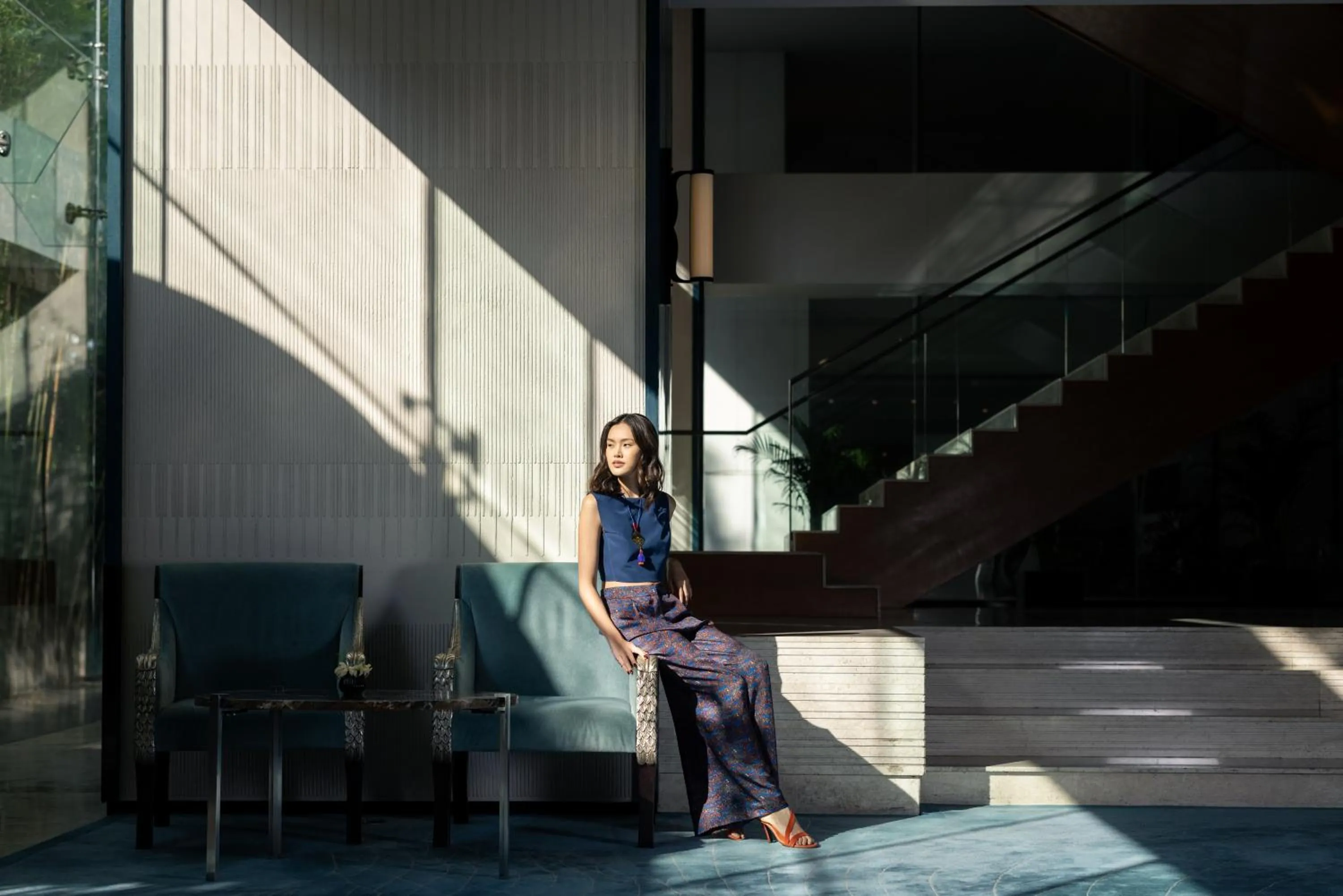 Lobby or reception in Millennium Hilton Bangkok