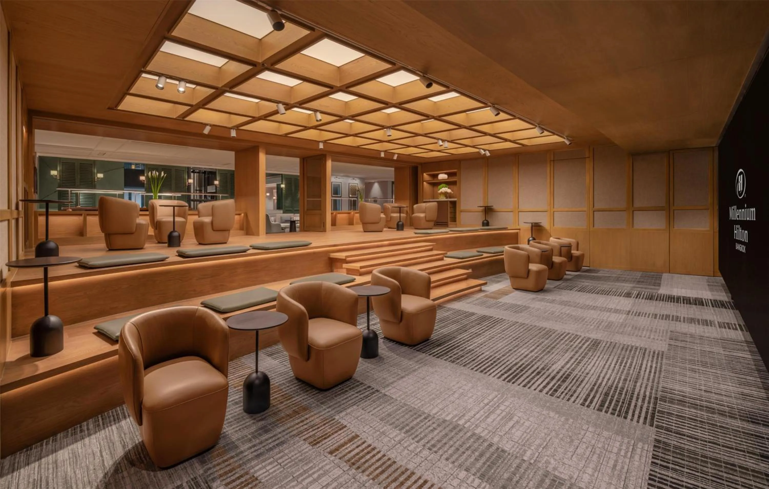Seating area in Millennium Hilton Bangkok