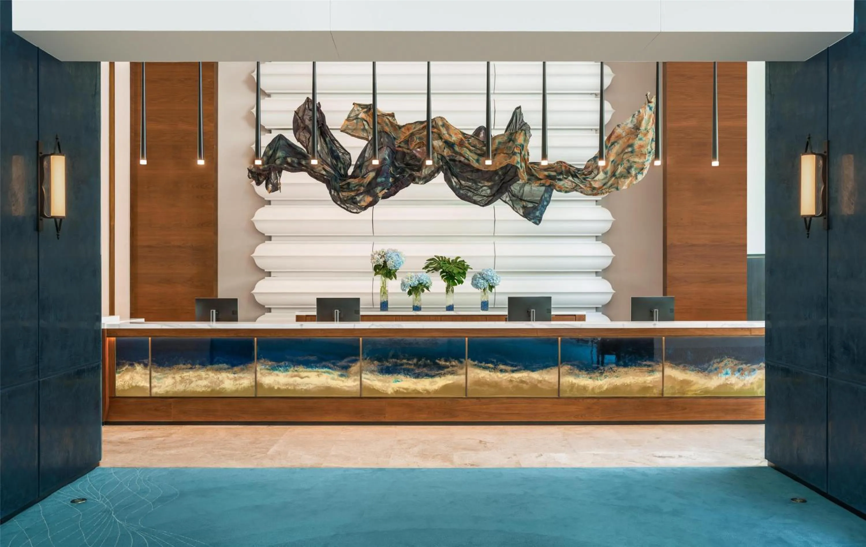 Lobby or reception in Millennium Hilton Bangkok