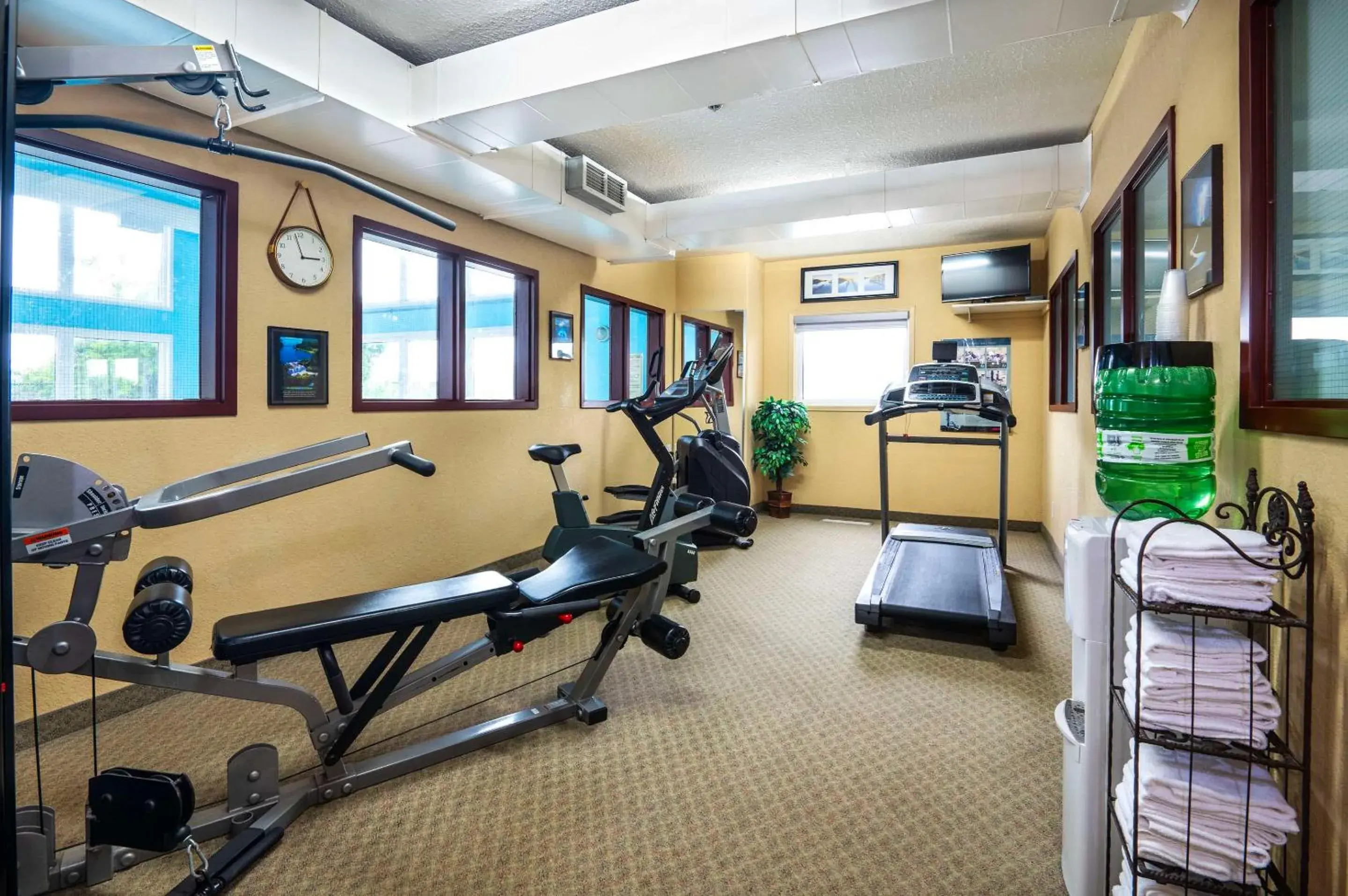 Fitness centre/facilities in Quality Inn & Suites Fitness centre/facilities in Quality Inn & Suites