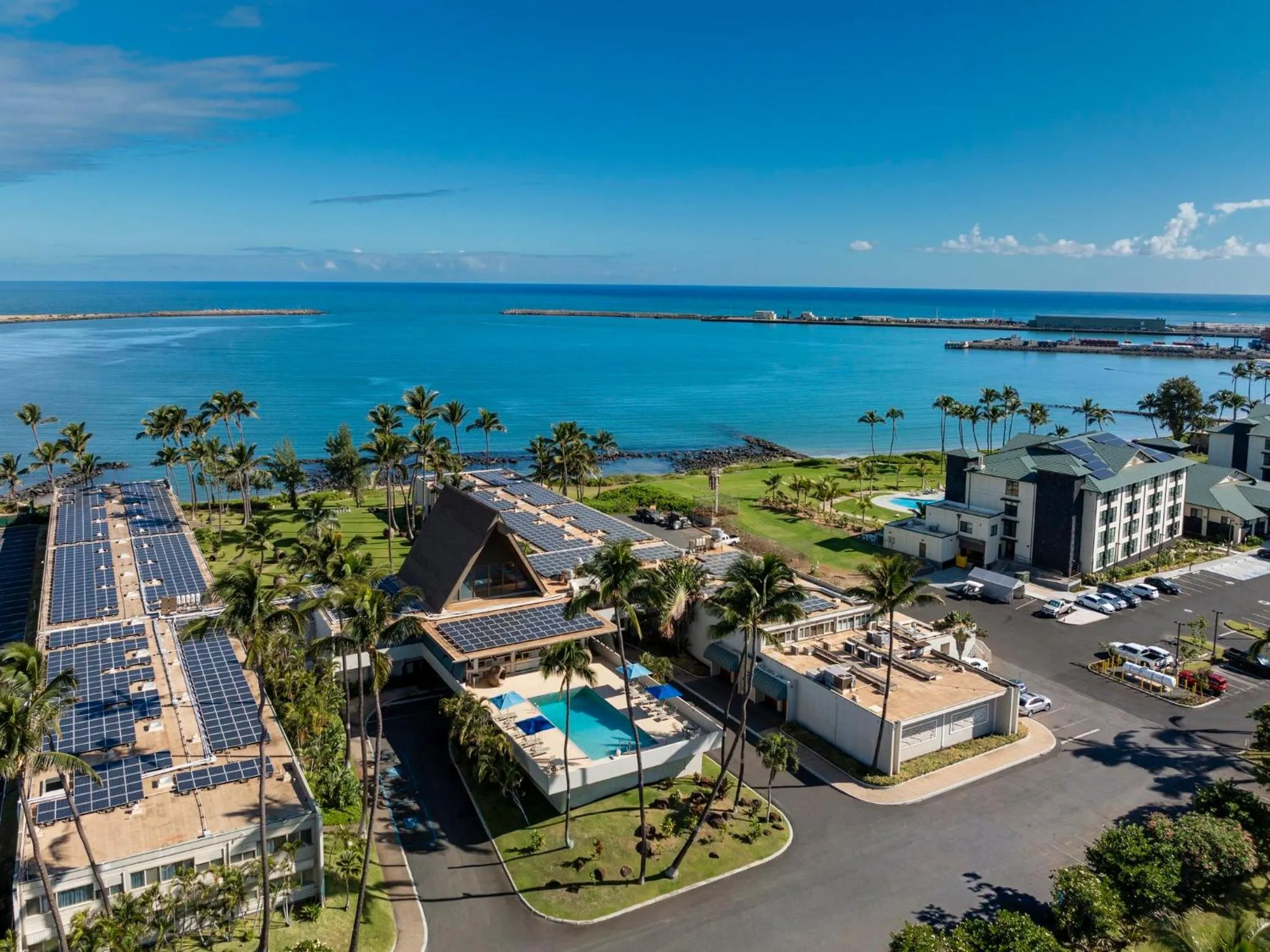 Bird's eye view in Maui Beach Hotel