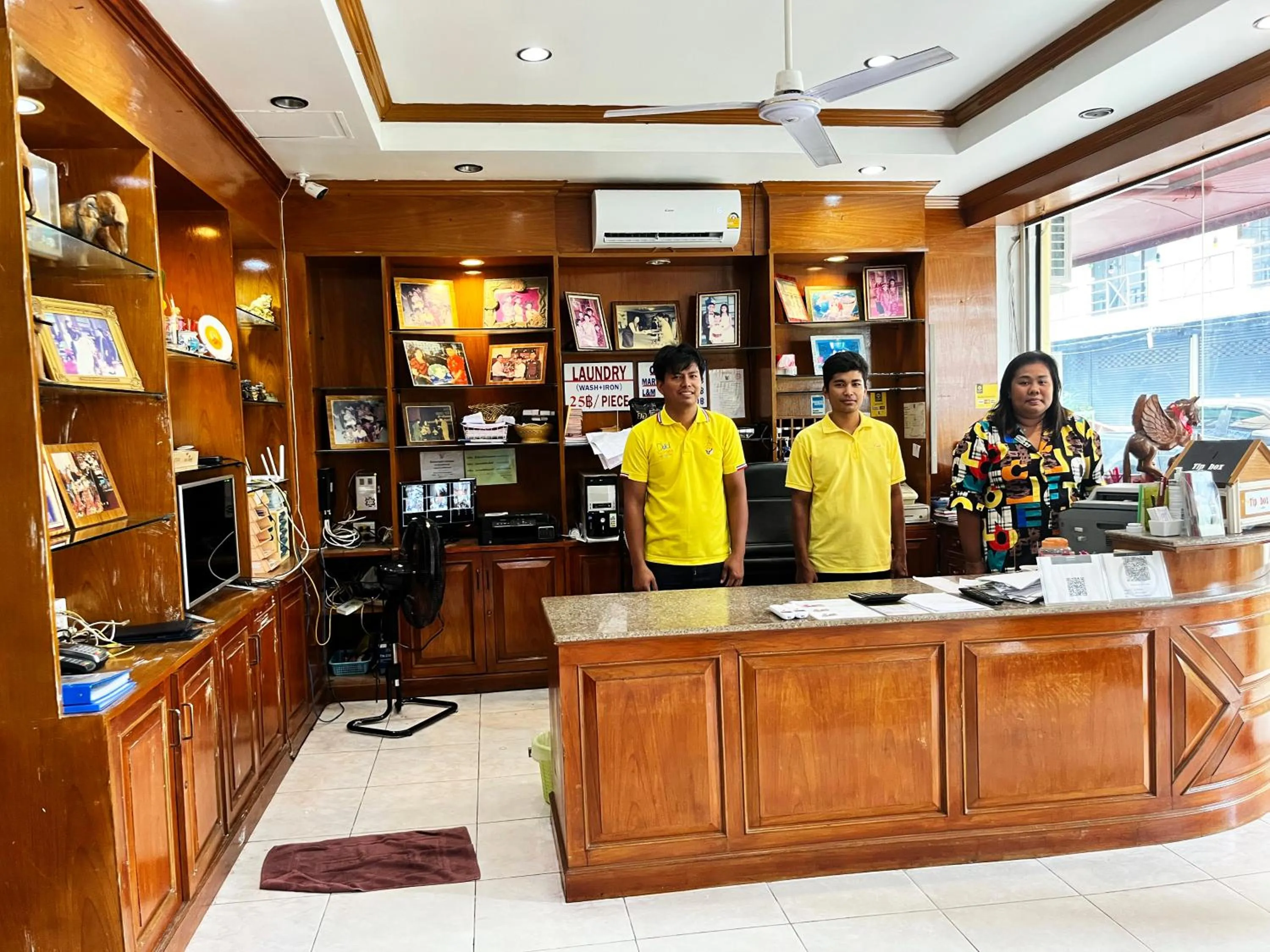 Lobby or reception in Lamai Guesthouse