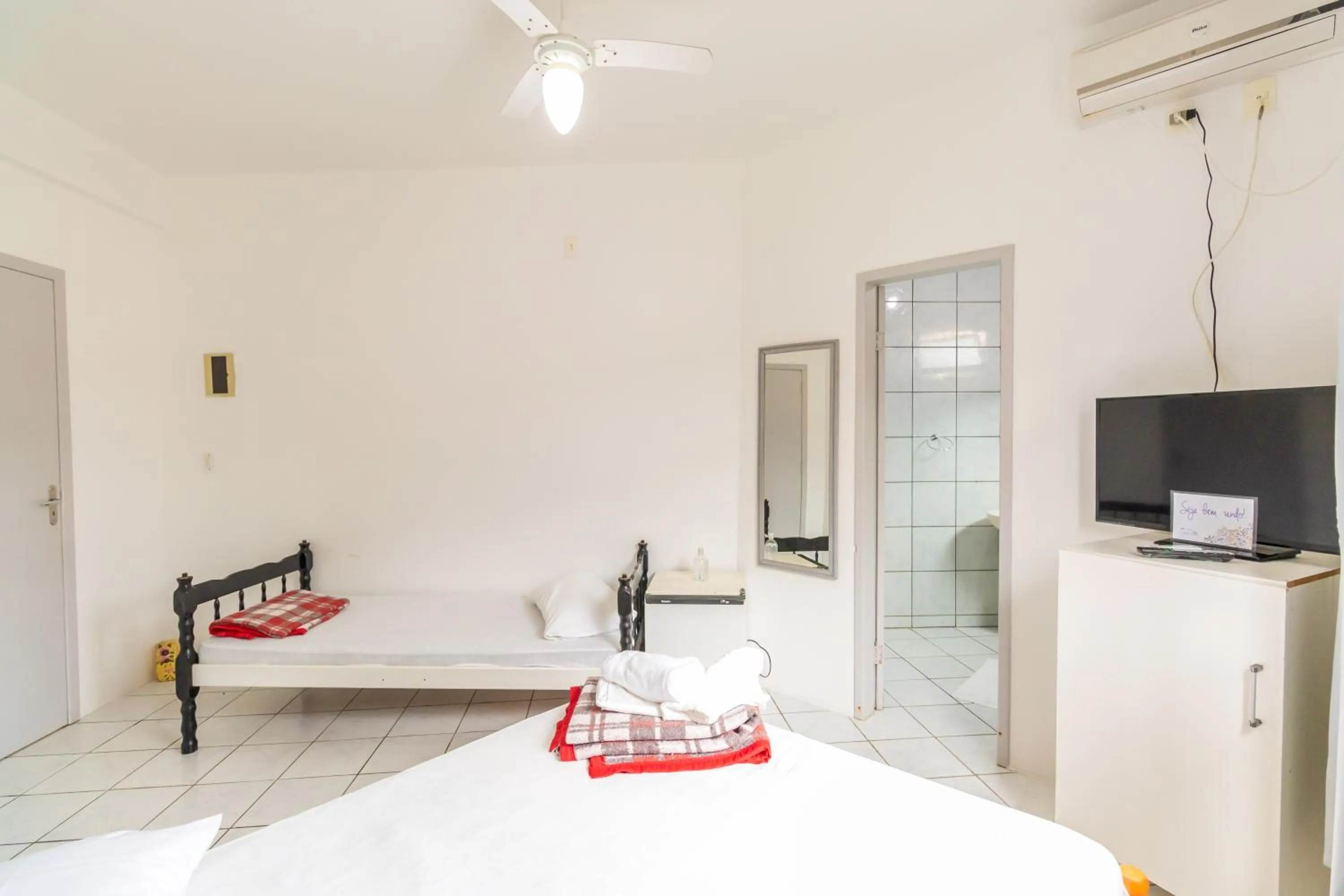 Bedroom, Bed in Pousada Santa Ana