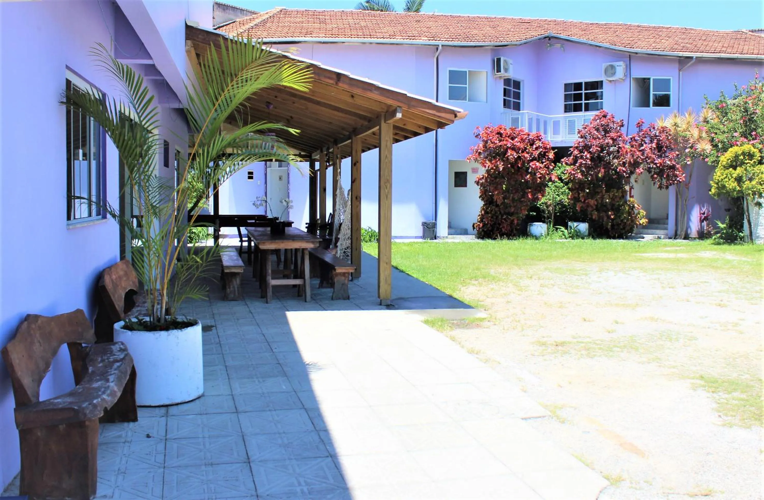 Patio in Pousada Santa Ana