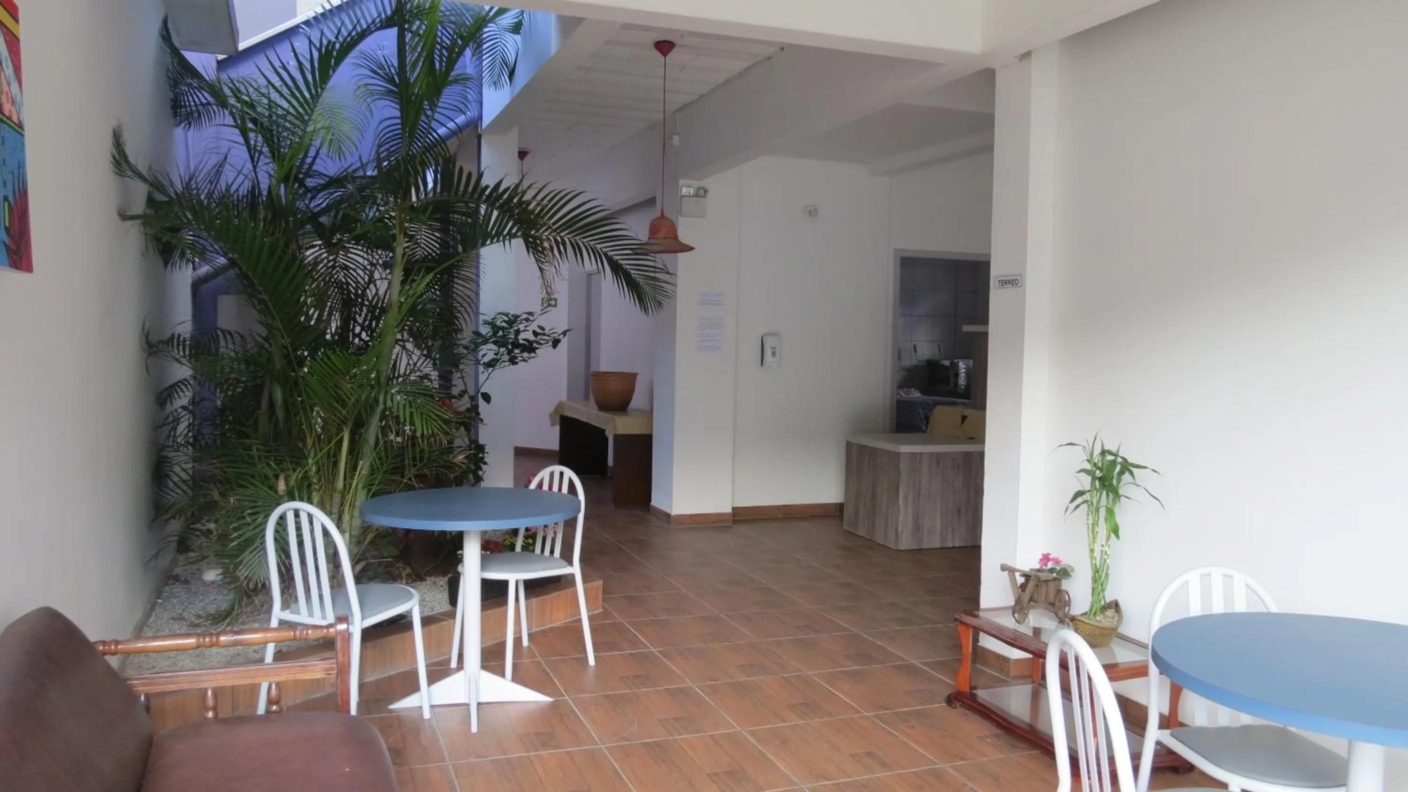 Dining area in Pousada Santa Ana