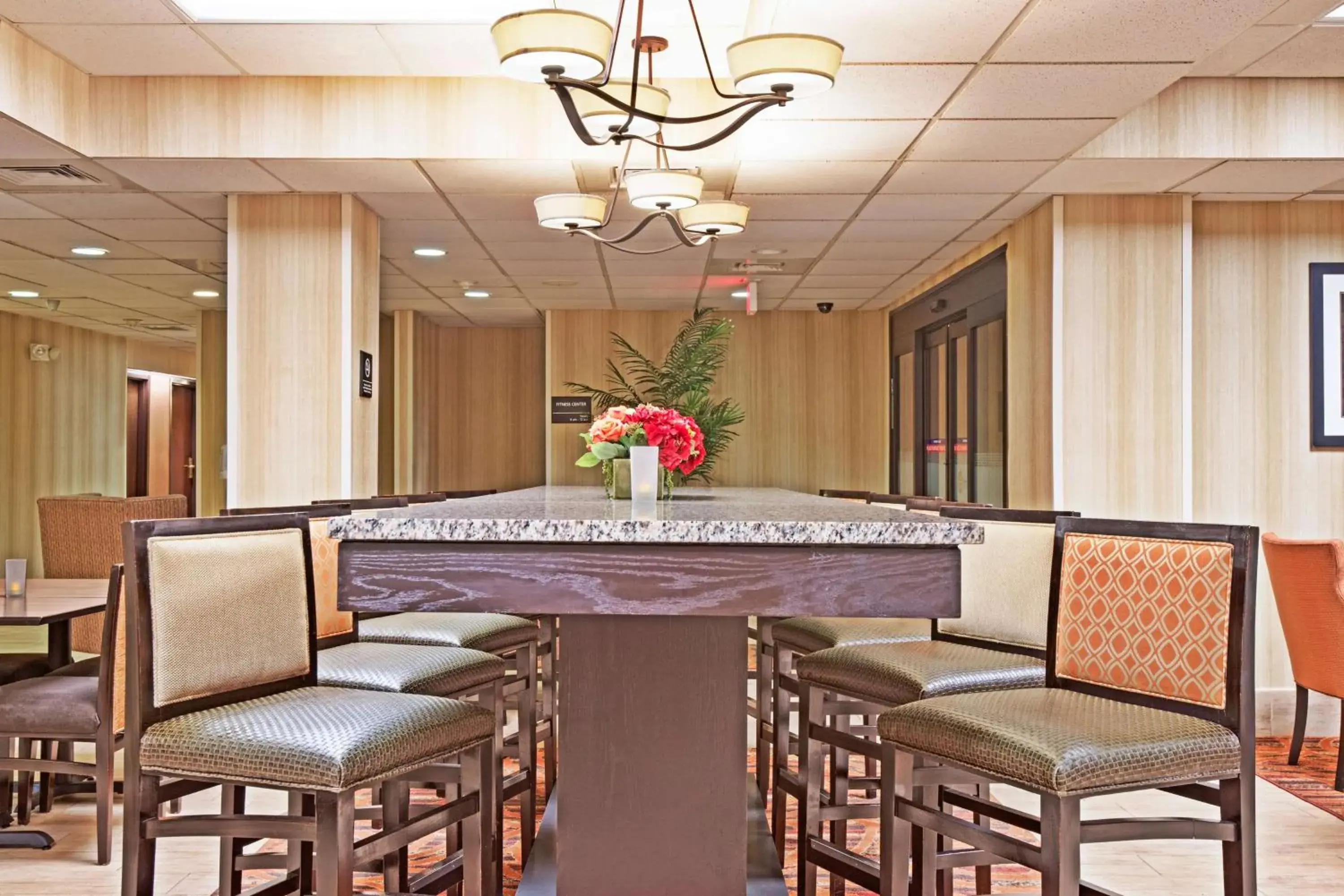 Lobby or reception in Hampton Inn Huntington/Barboursville Lobby or reception in Hampton Inn Huntington/Barboursville