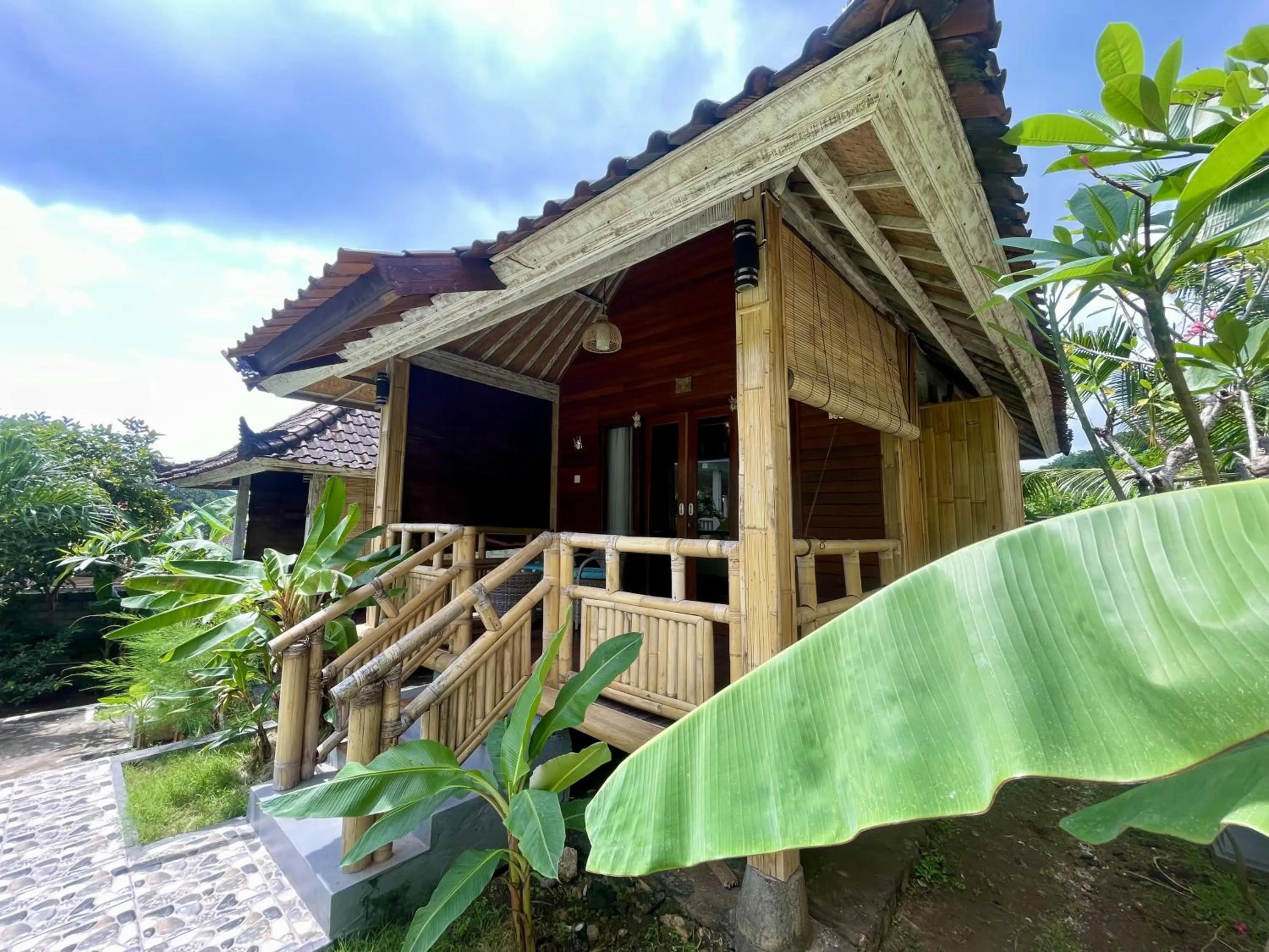 Patio in Bali Nusa Cottage