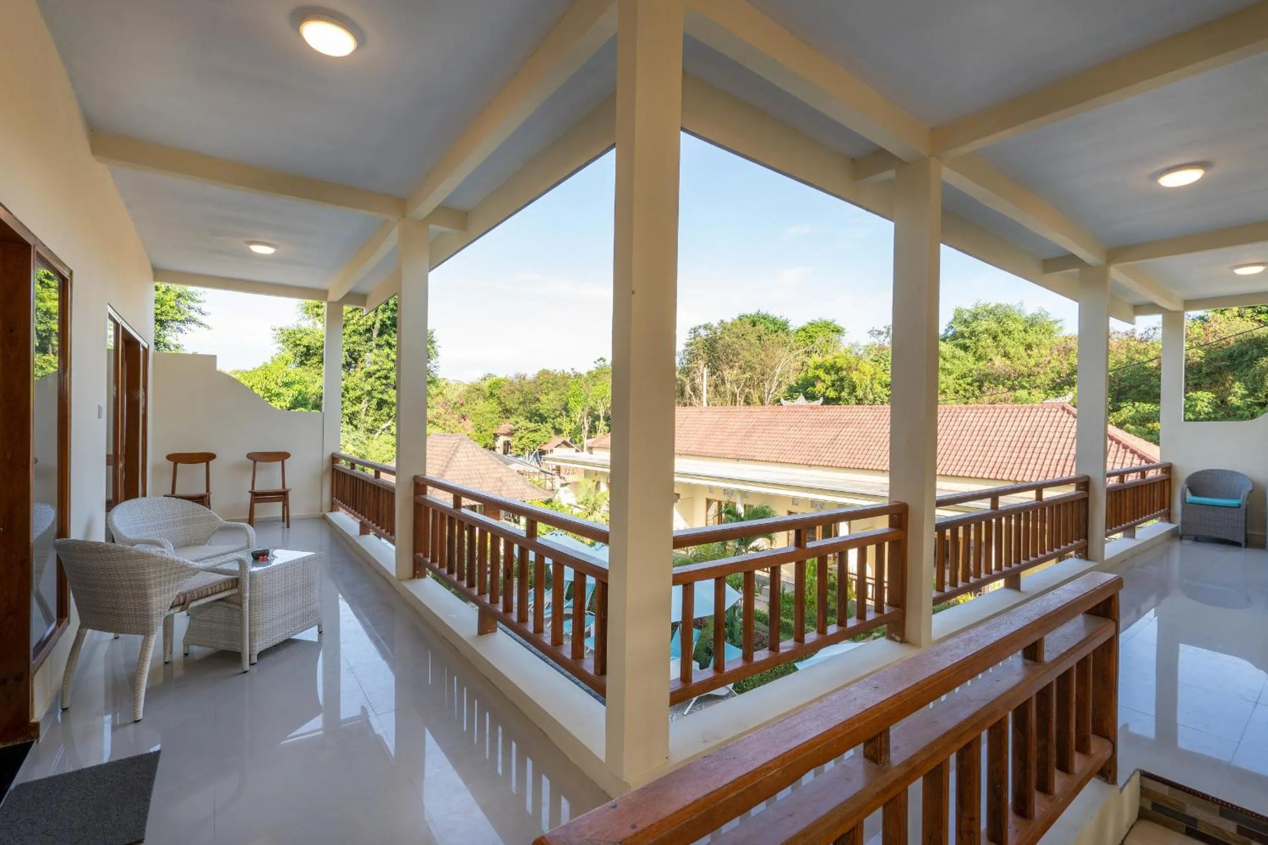 Balcony/Terrace in Bali Nusa Cottage