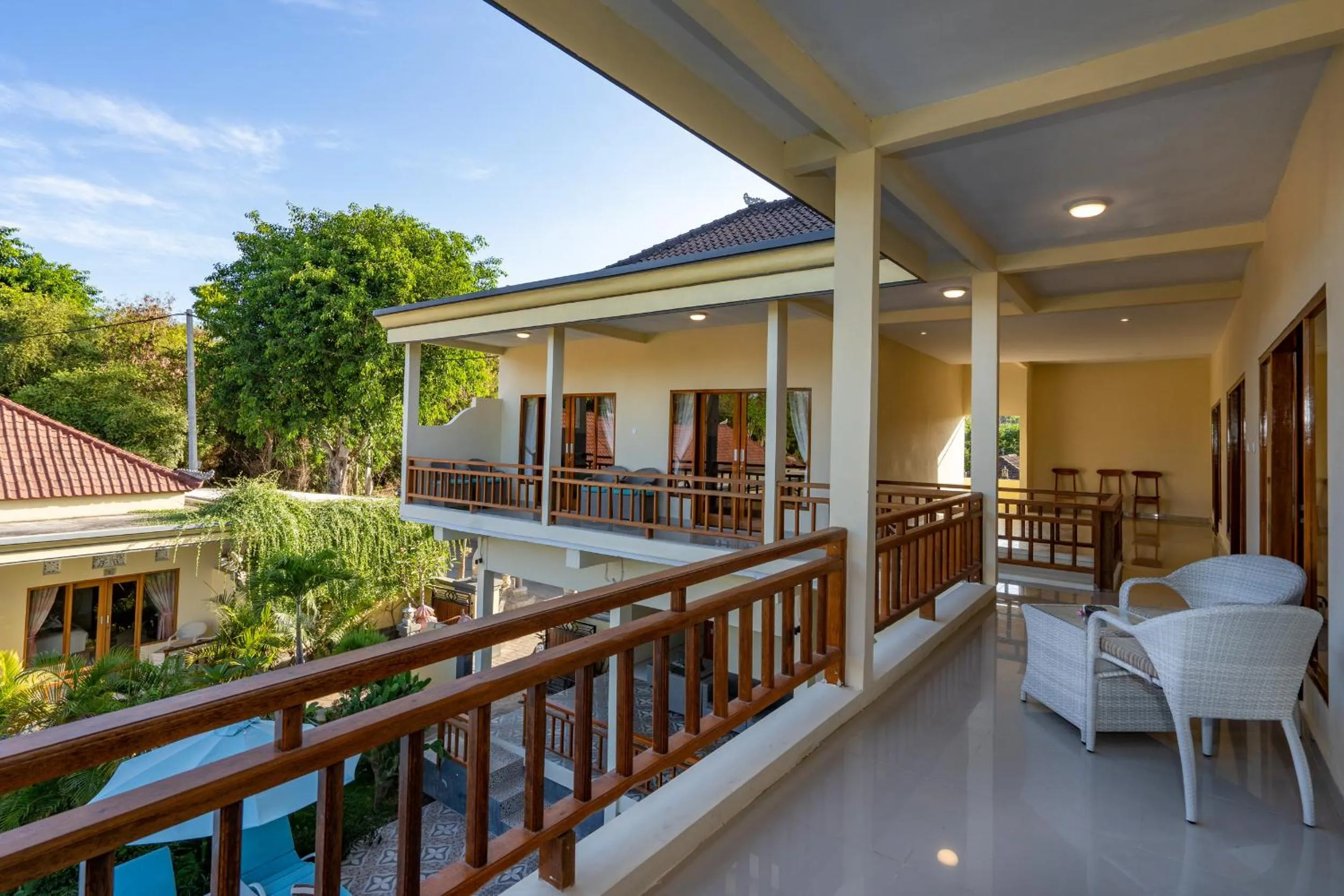 Balcony/Terrace in Bali Nusa Cottage