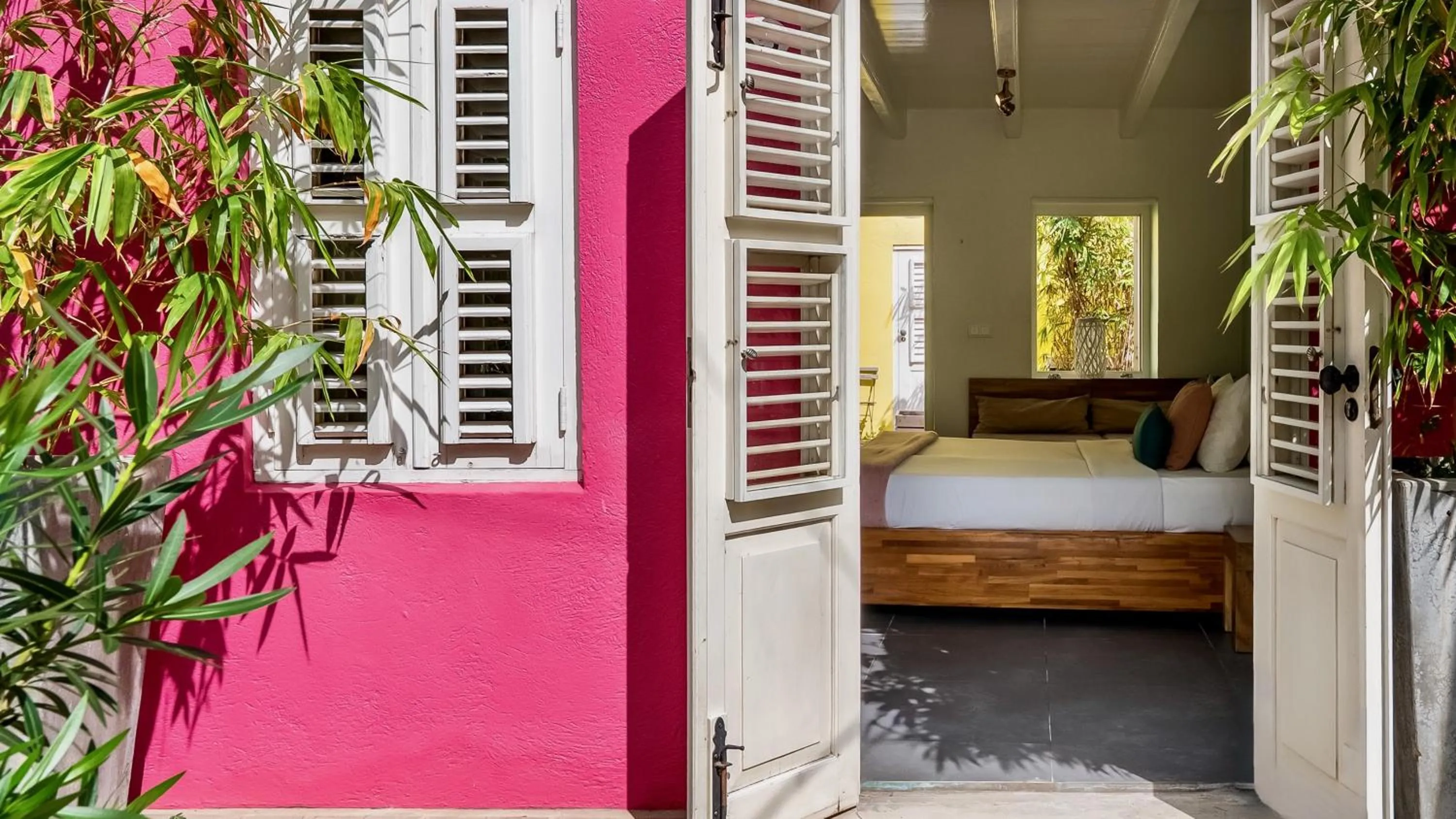 Bed in Pietermaai Boutique Hotel