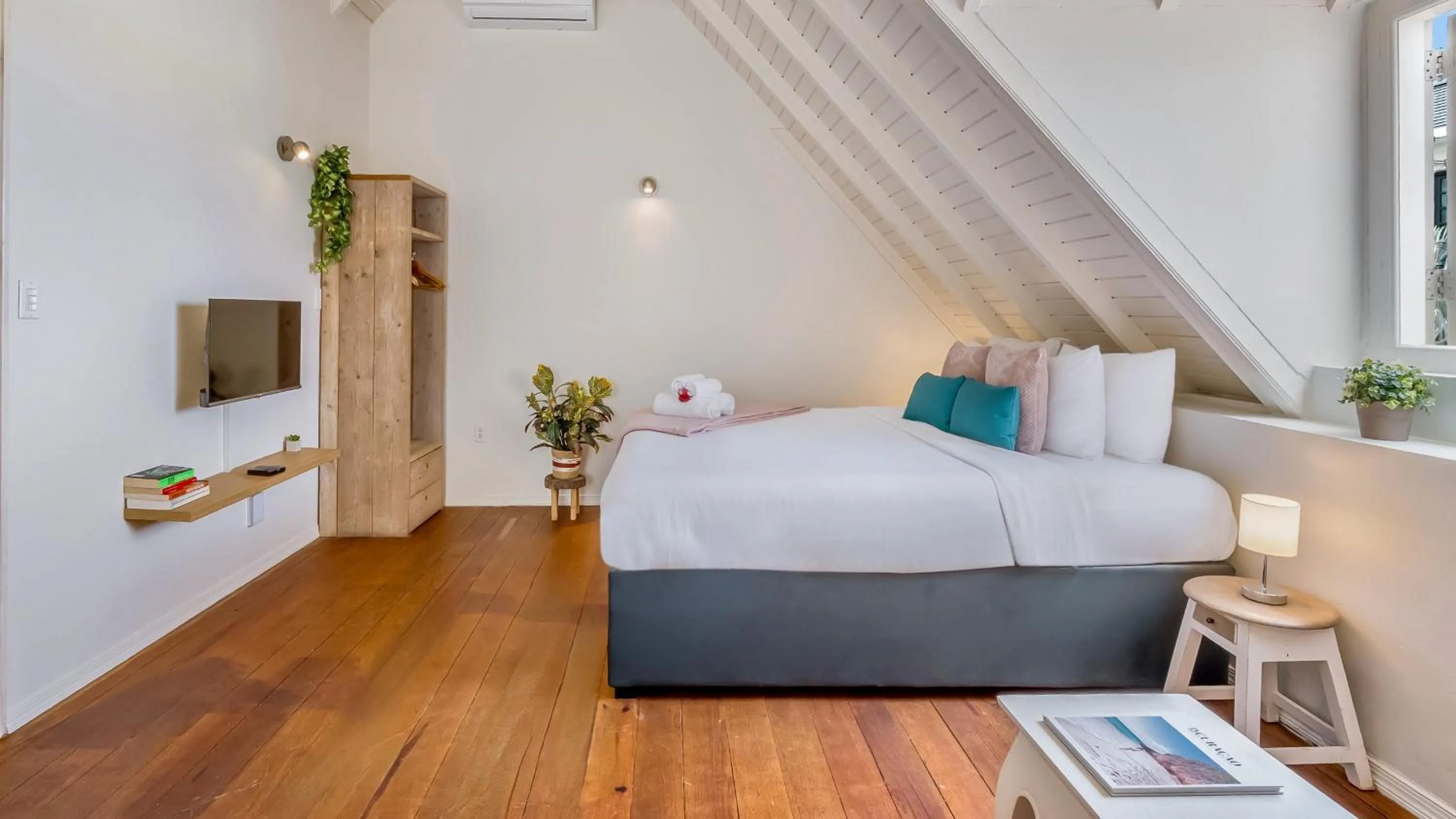 Bed in Pietermaai Boutique Hotel